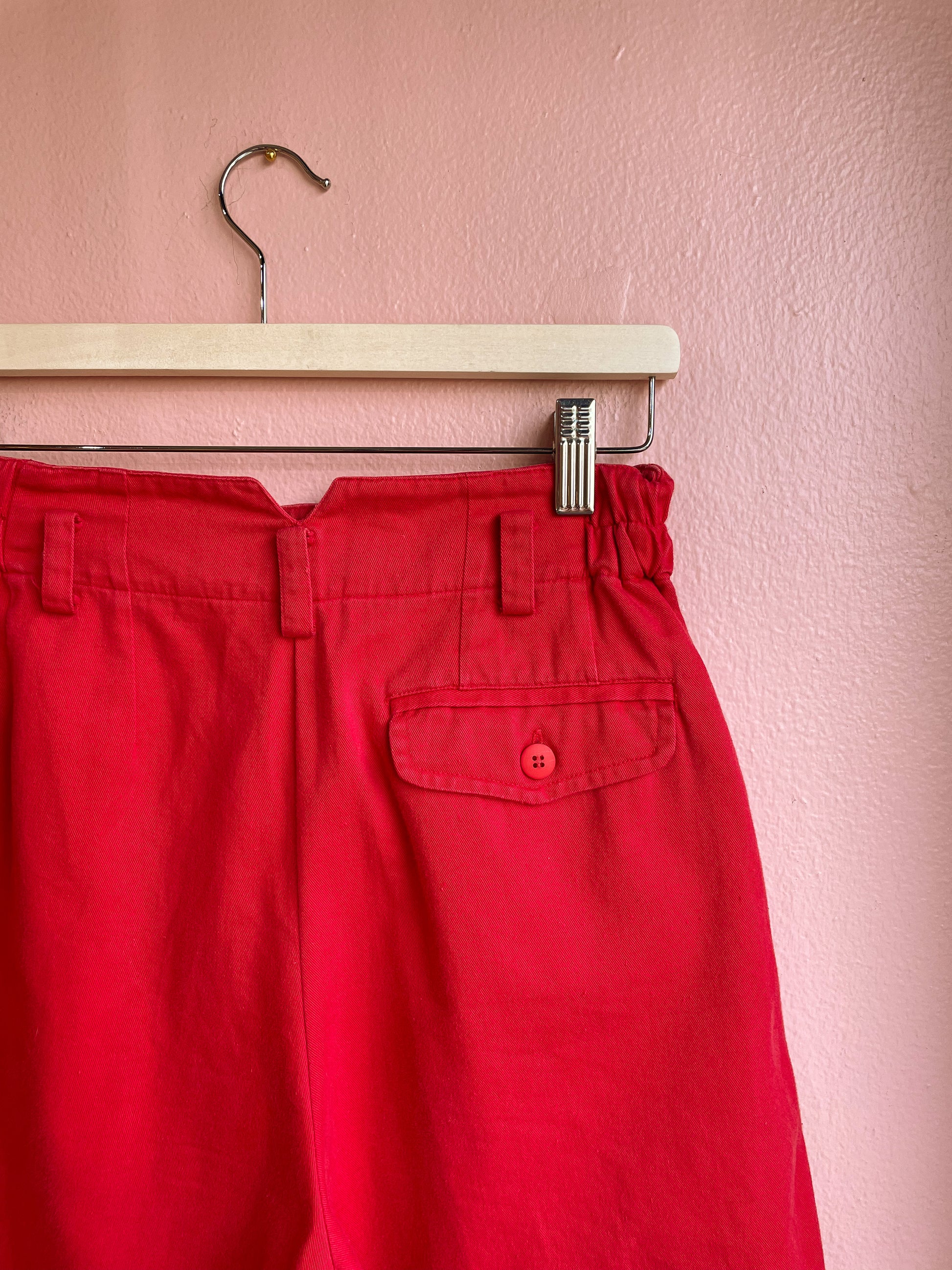 HG Preferred Red Cotton Shorts / Size 4