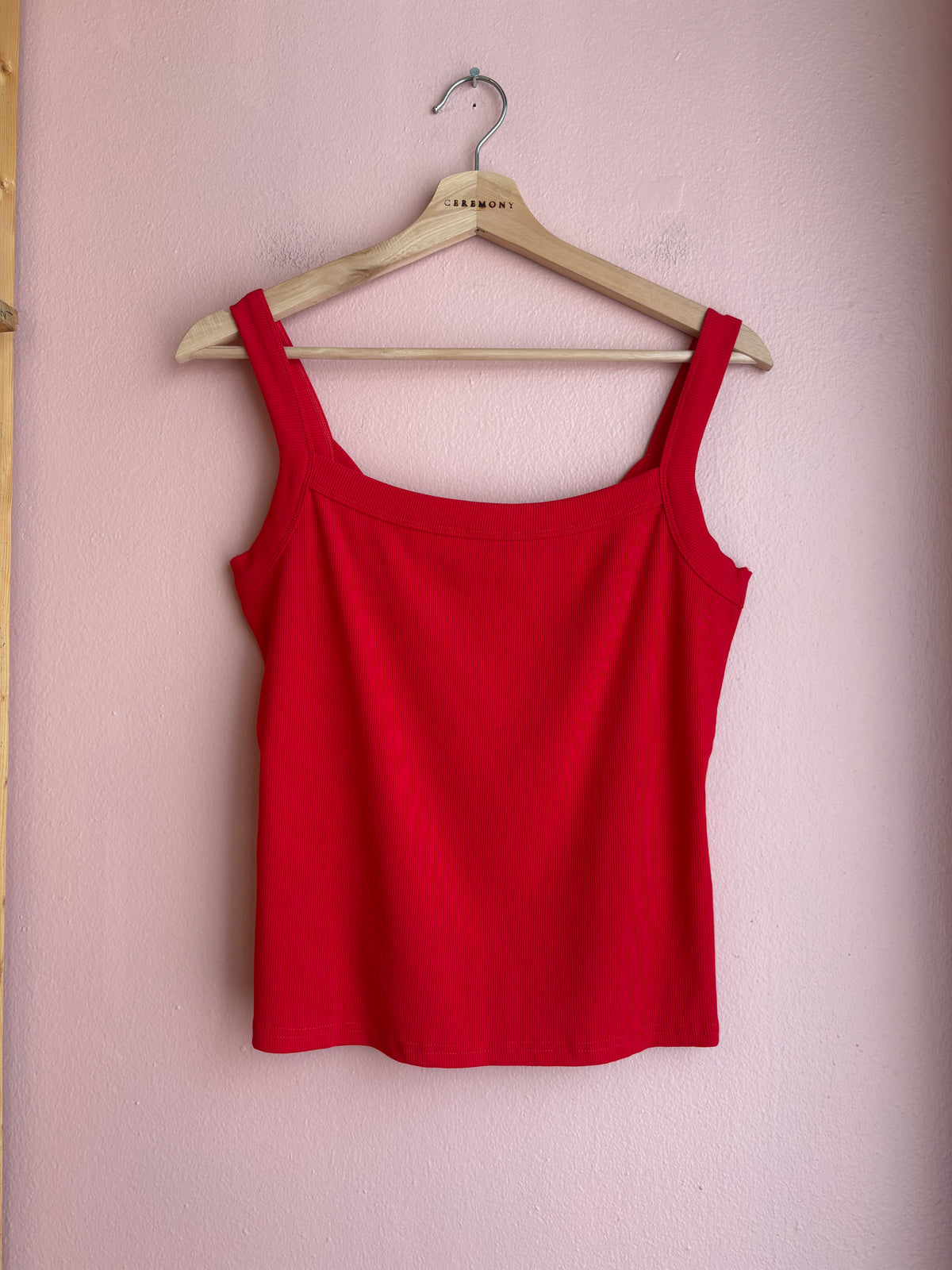 Shay Tank Top in Red