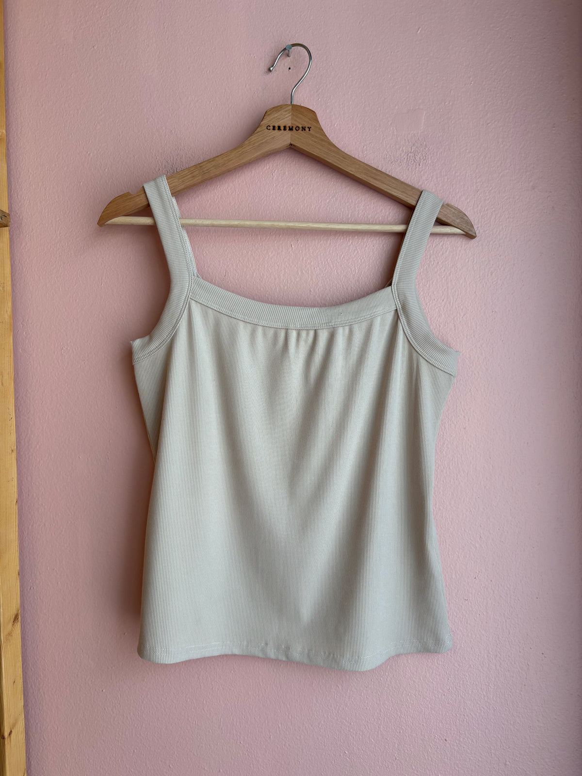 Shay Tank Top in Beige