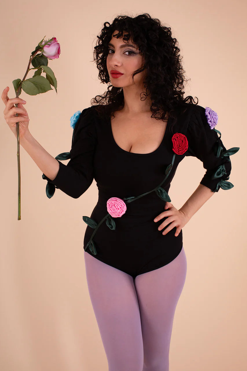 Persephone Bodysuit in Multiflora