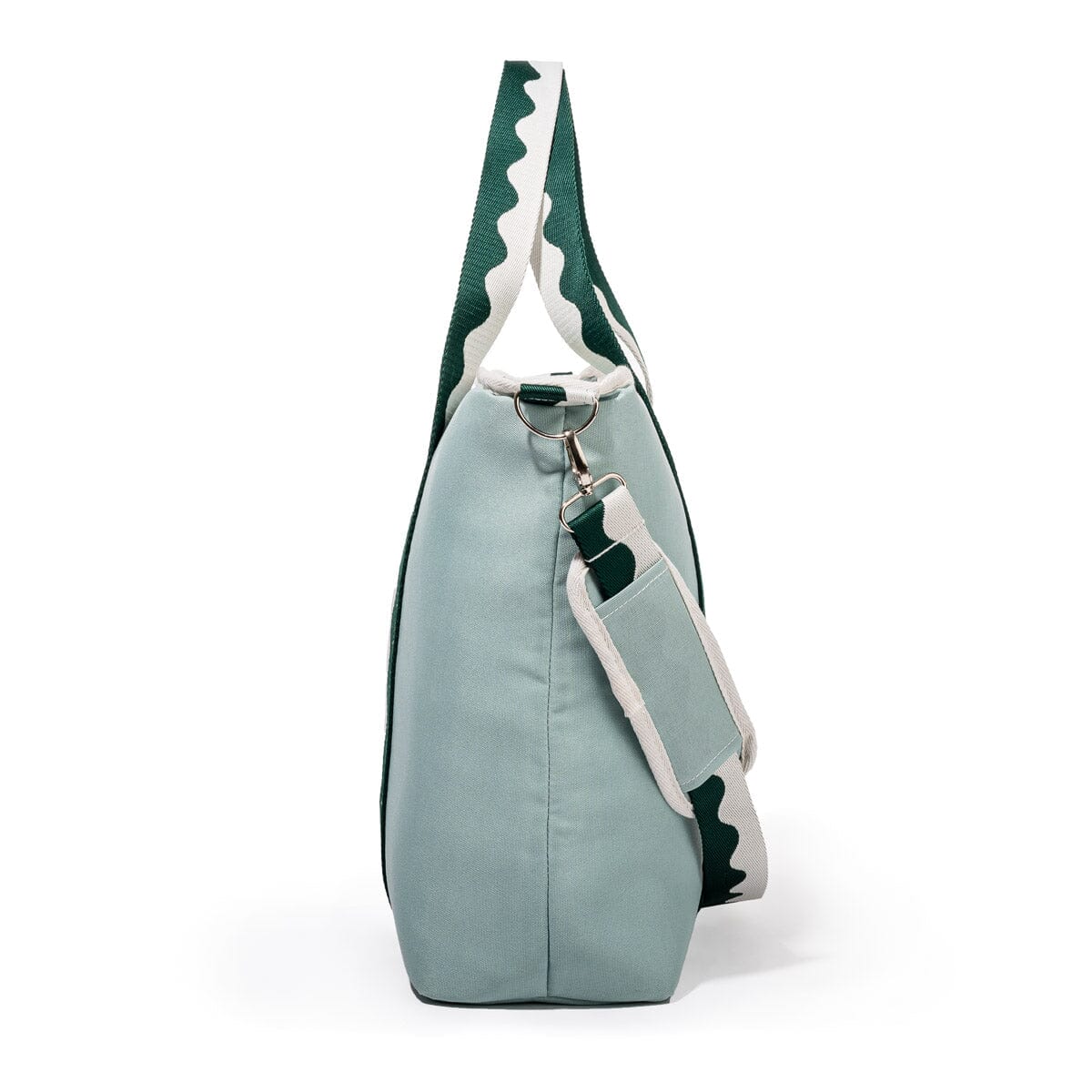 Holiday Cooler Tote Bag in Rivie Green