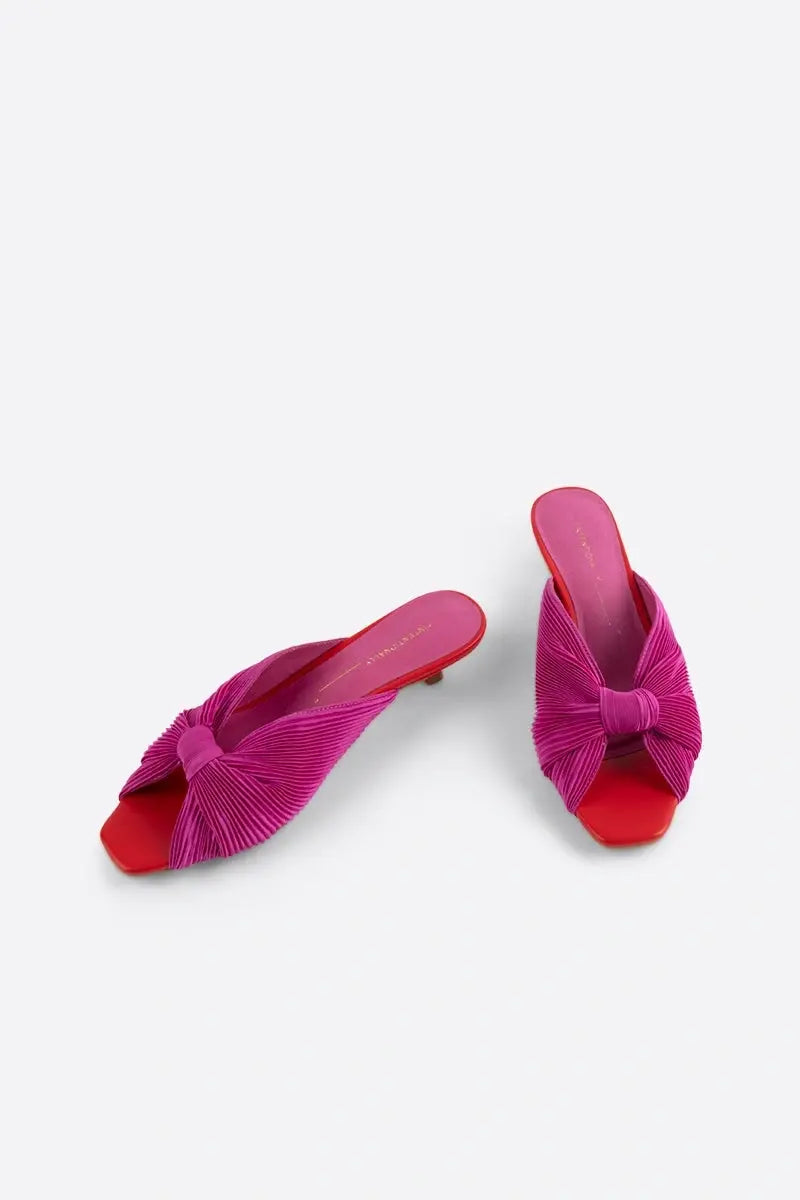 Curfew Heel in Flamingo
