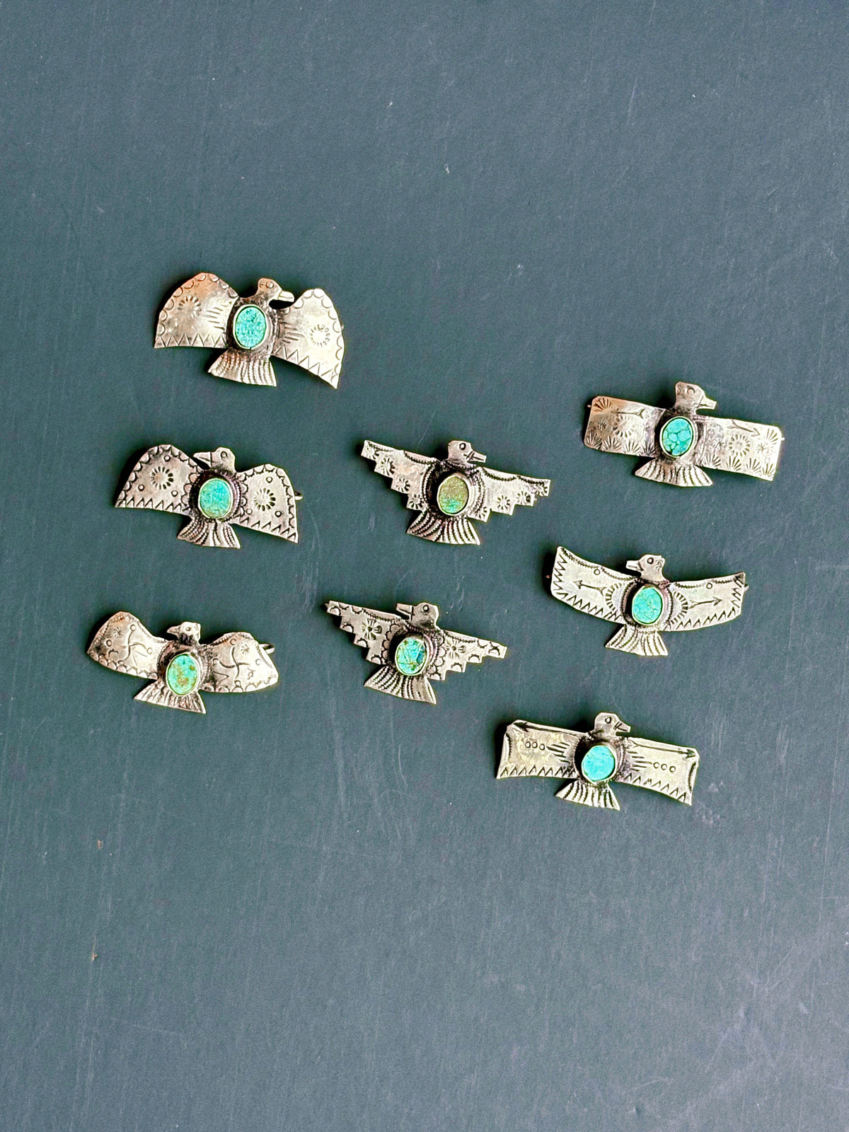 Vintage Thunderbird Brooch