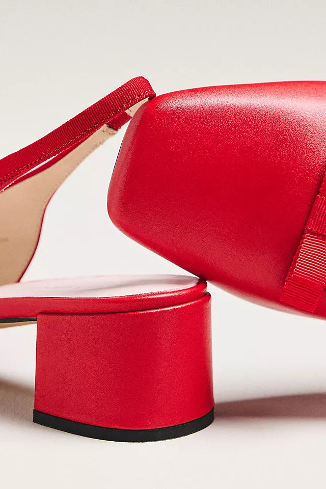 For Love & Lemons Josie Slingback Mule Heels