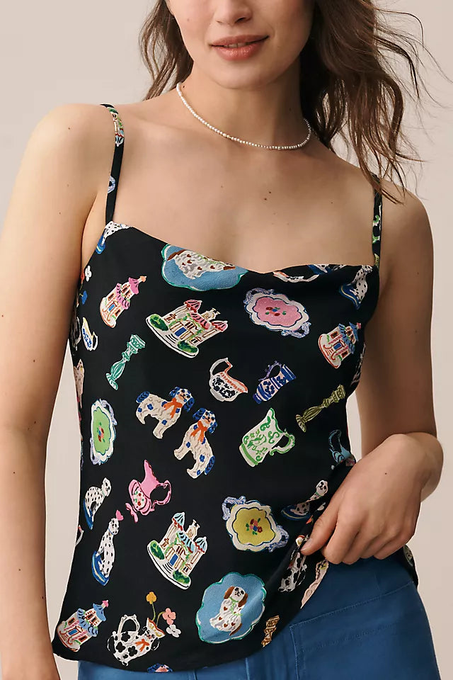 Corey Lynn Calter Icon Print Tank Top