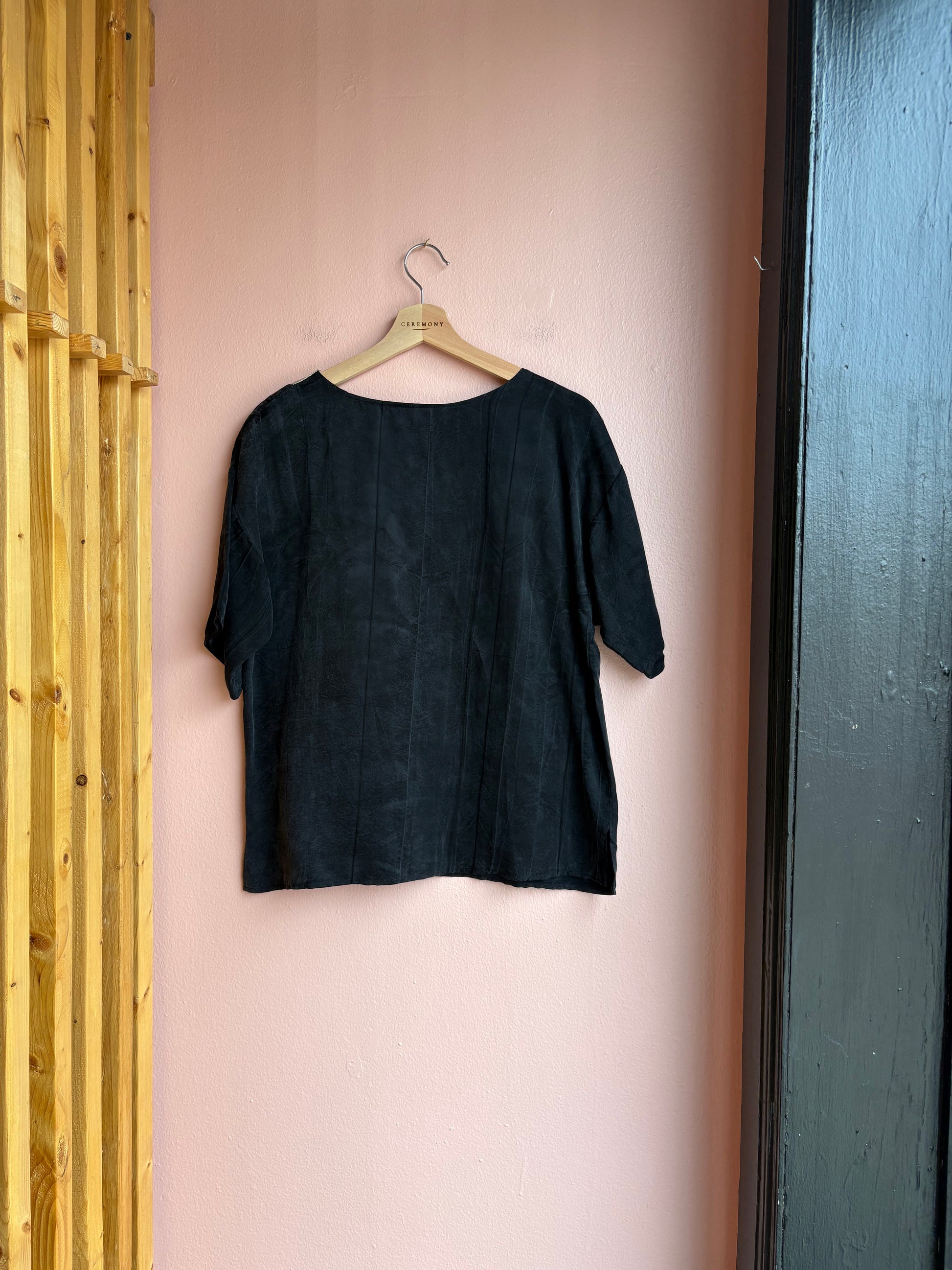 Mary Dzenutis Silk Top