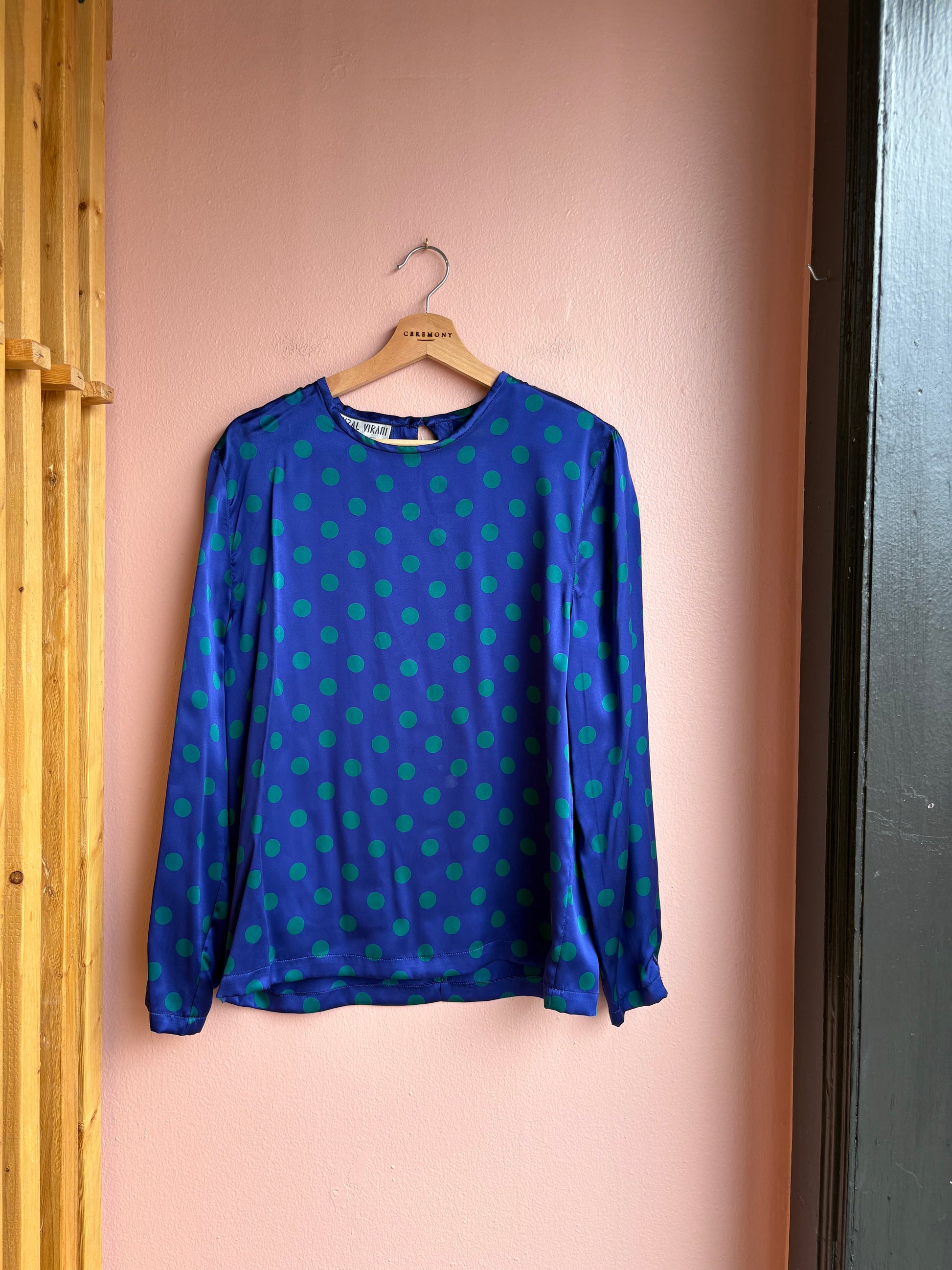 Fyzal Virani Silk Blouse