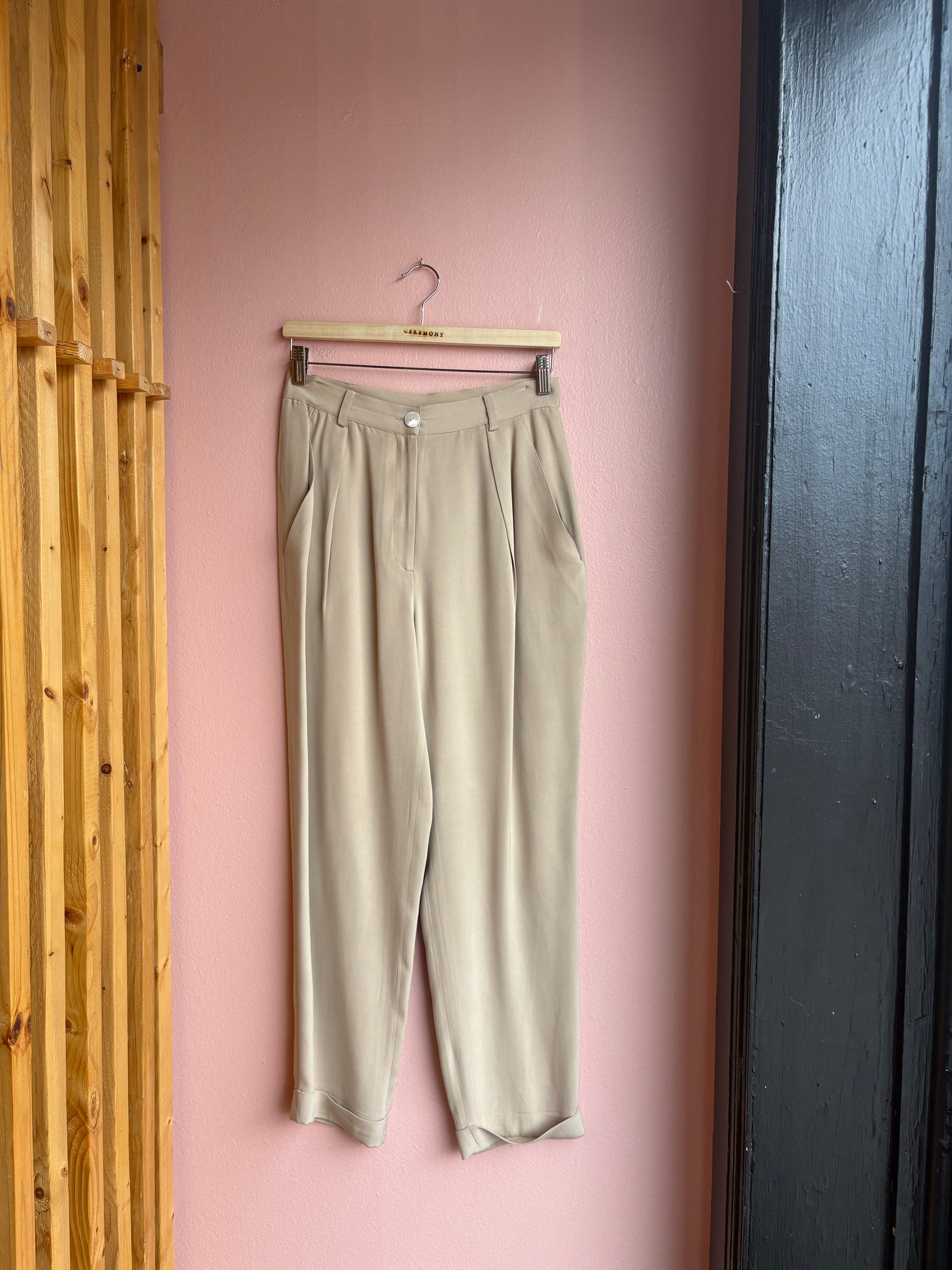 Street Culture Silk Trousers