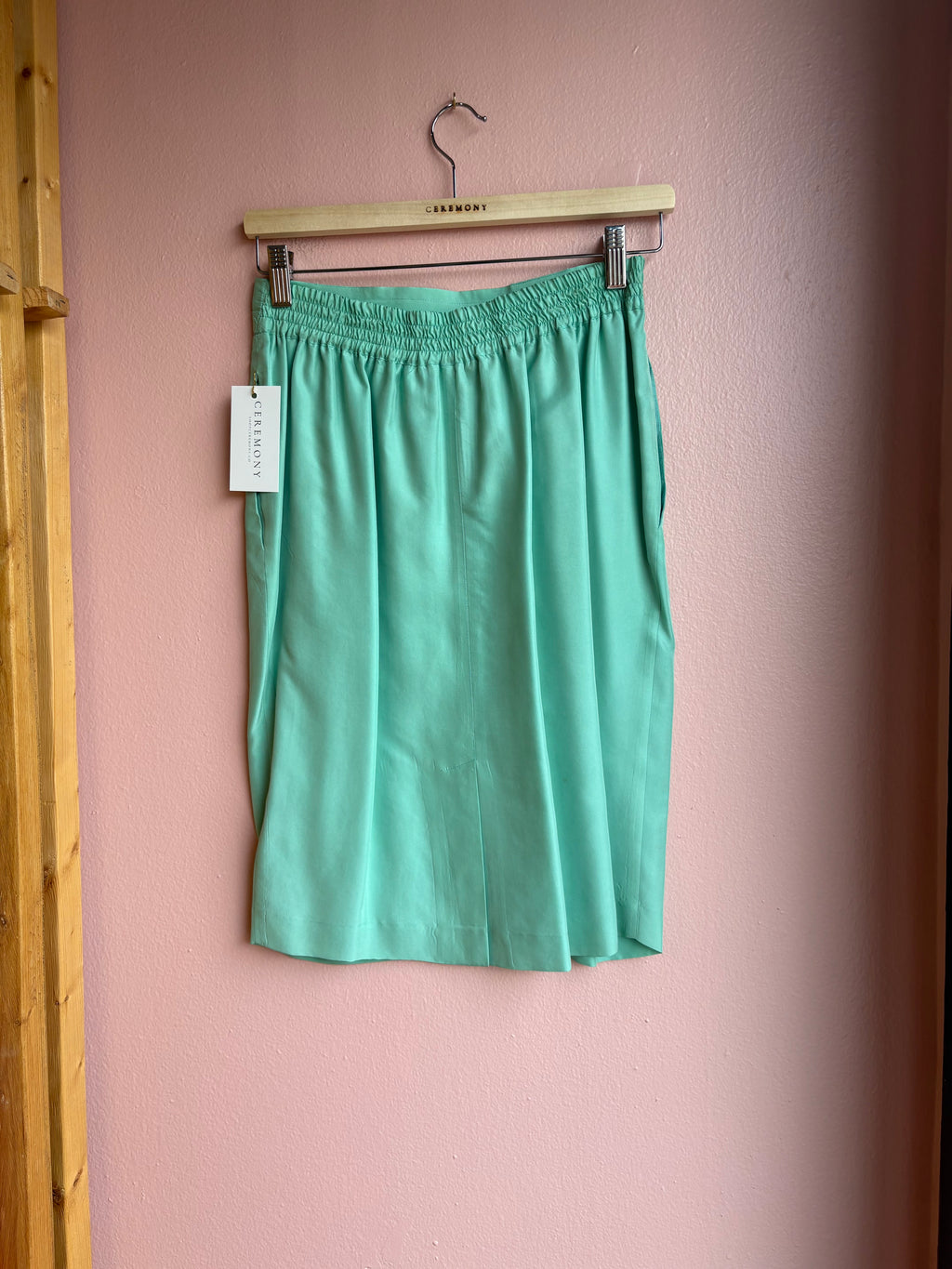 Diane Gilman Silk Skirt