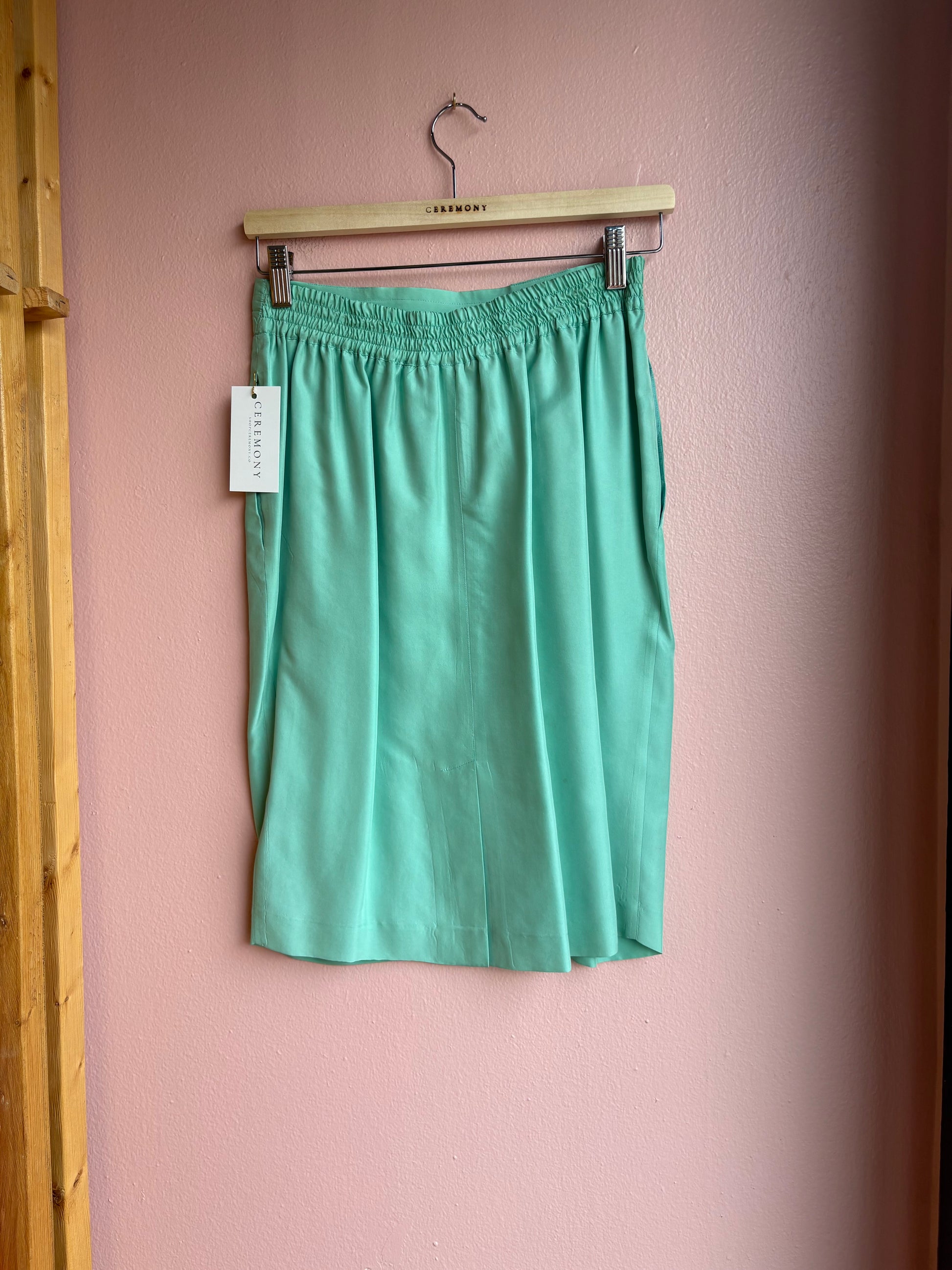Diane Gilman Silk Skirt