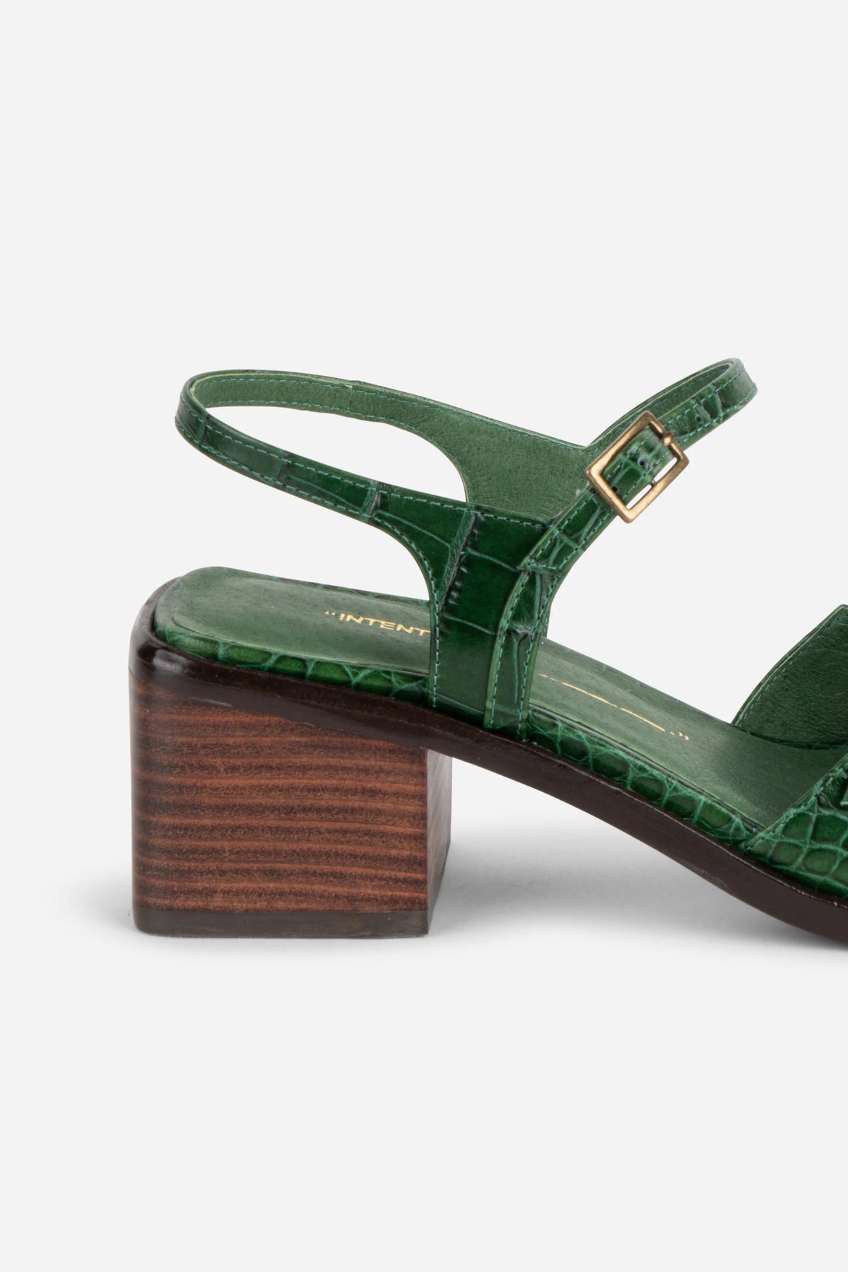 Mitzi Mary Jane Block Heel / Forest