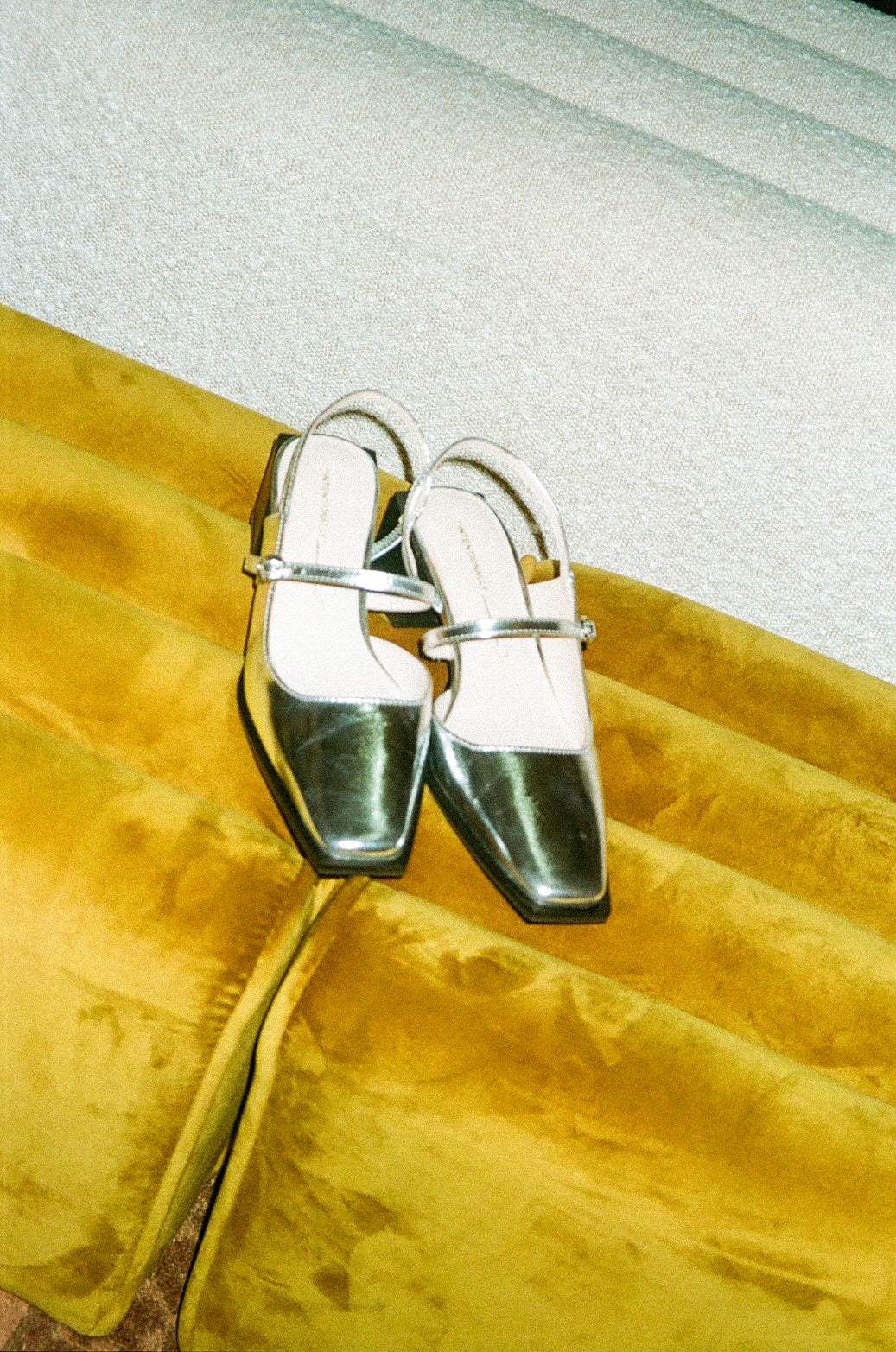 Metallic Marche Slingback Mary Jane