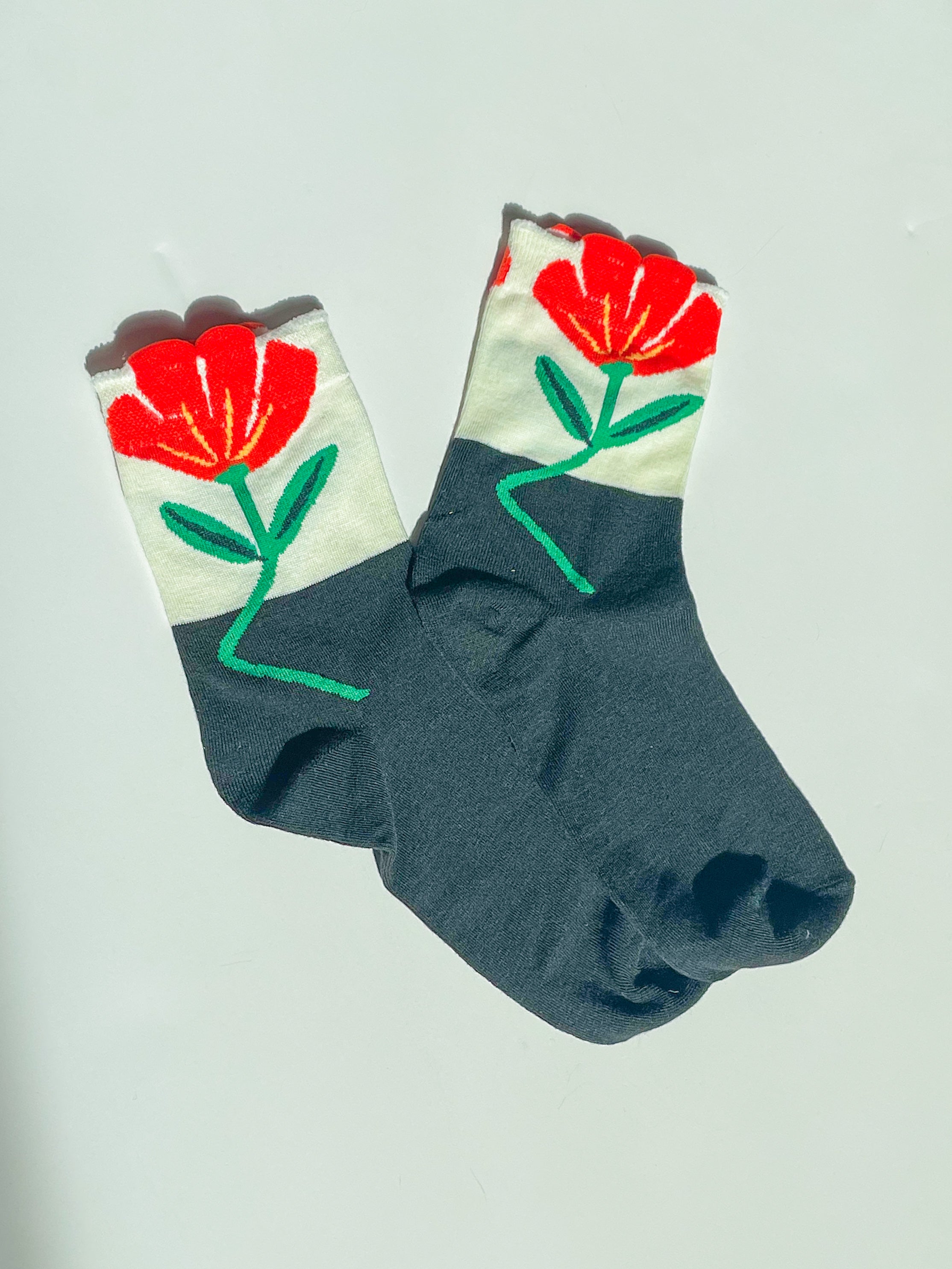 Flower Ankle Socks