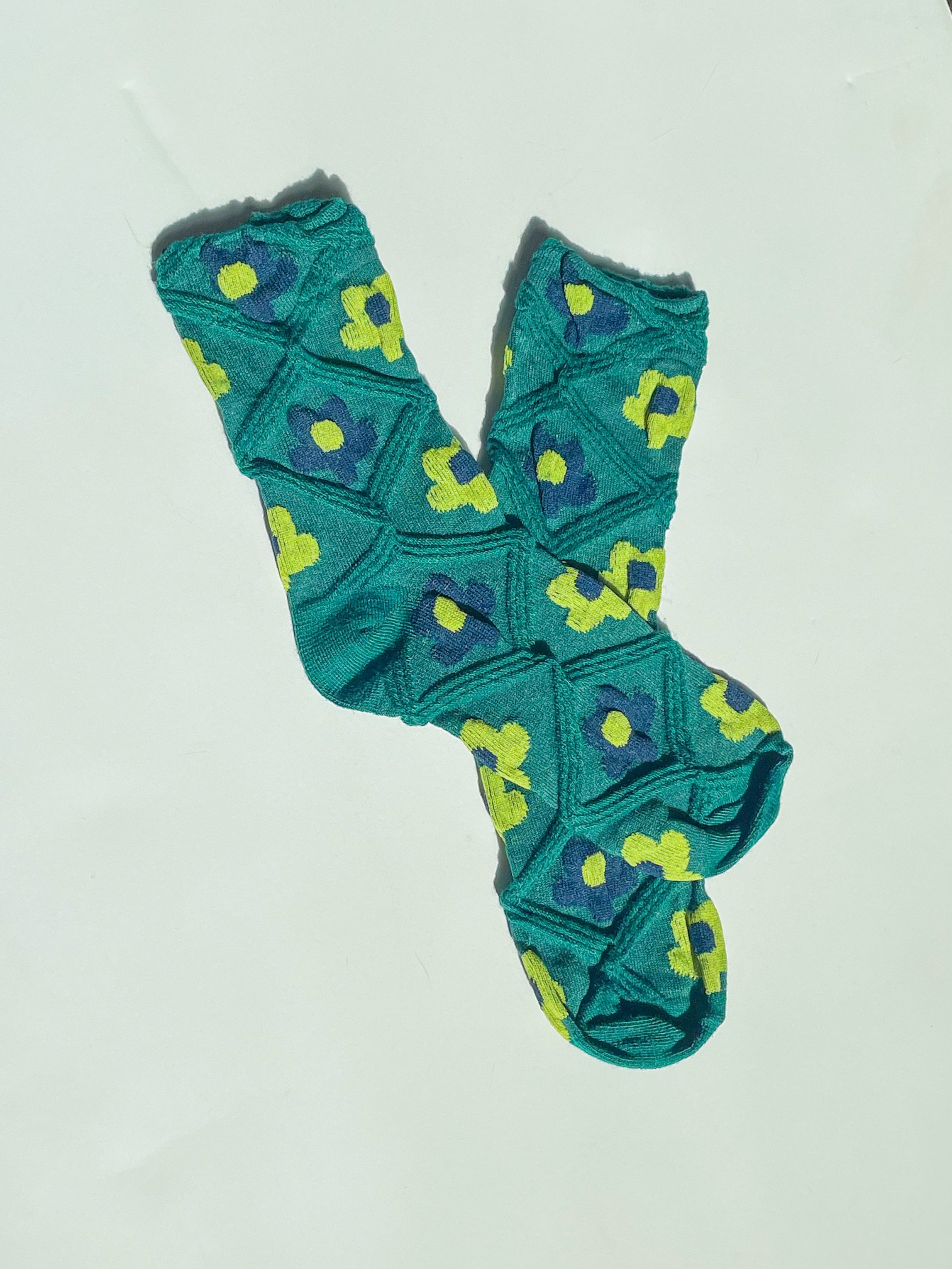 Floral Pattern Socks