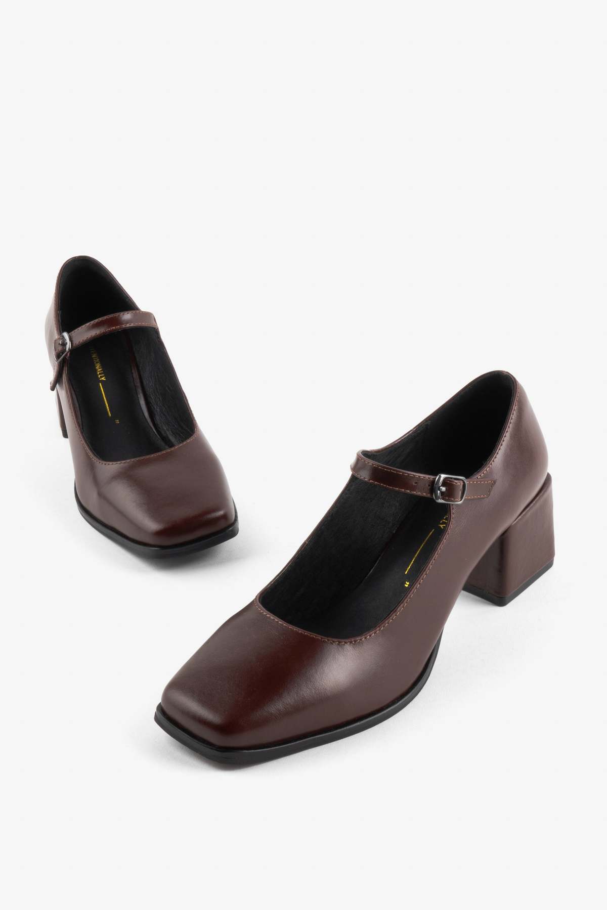 Christopher Mary Jane in Maroon Leather