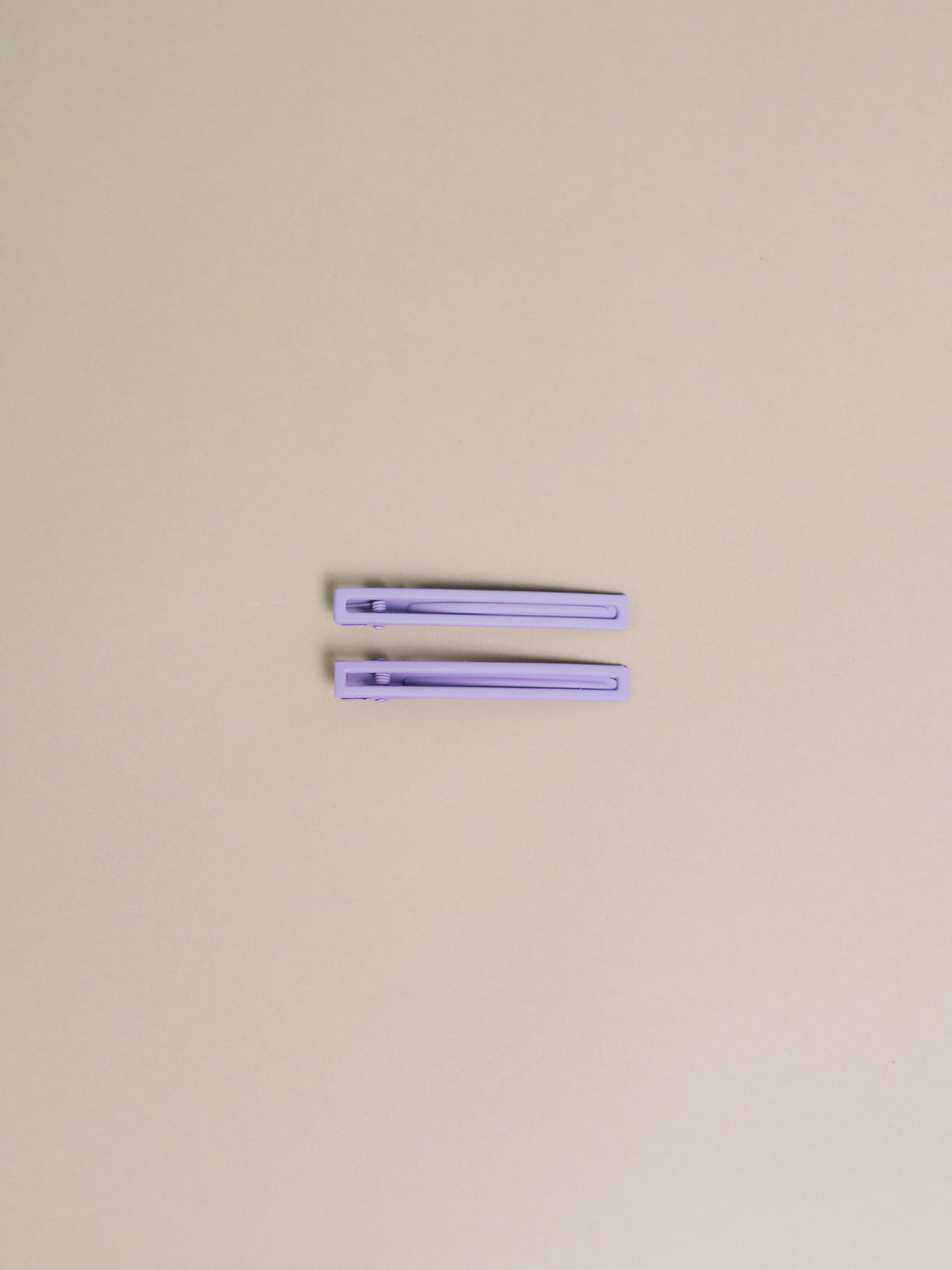 Leia Hair Clips - Lilac