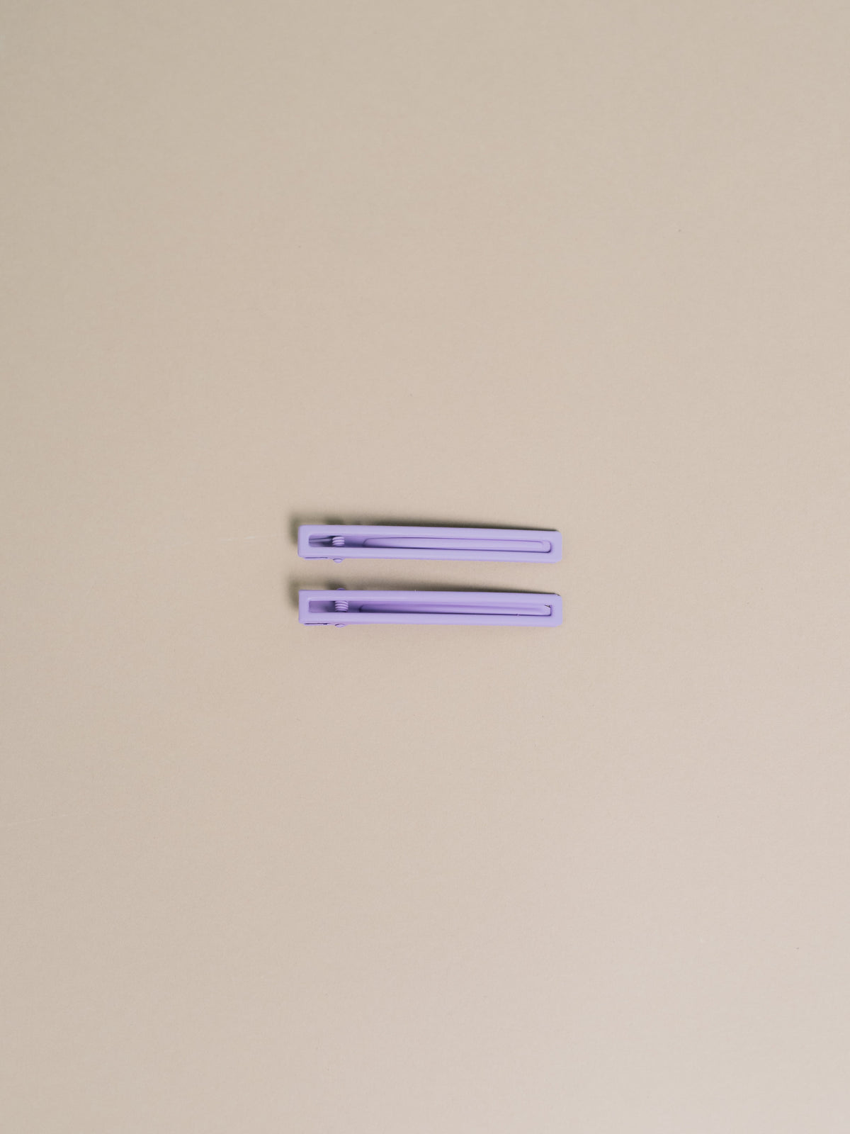 Leia Hair Clips - Lilac