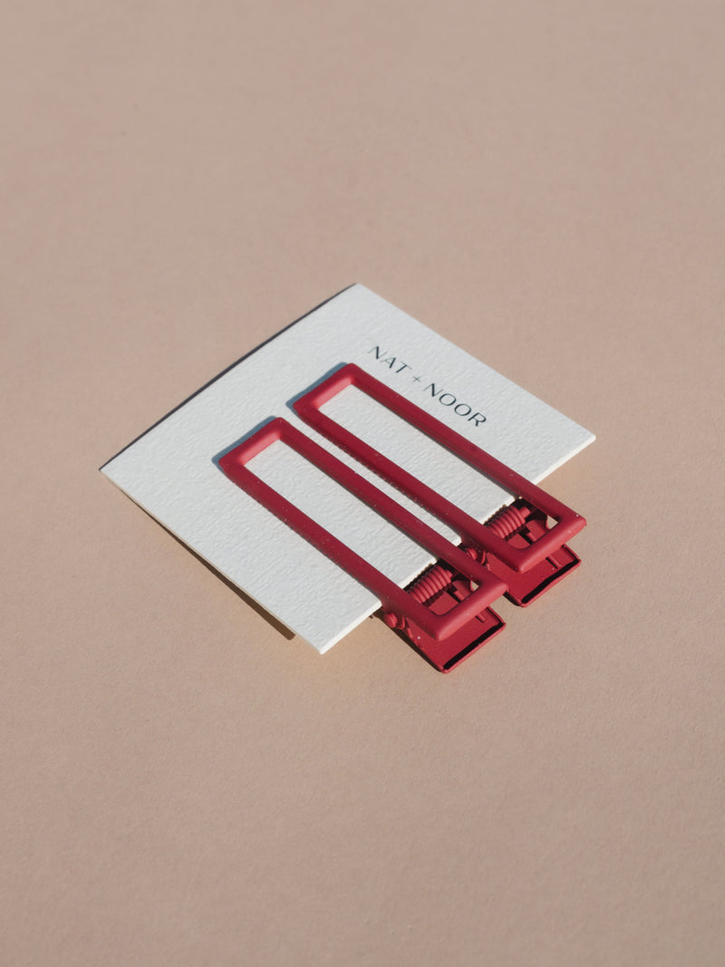 Lu Lu Hair Clip - Maraschino Cherry