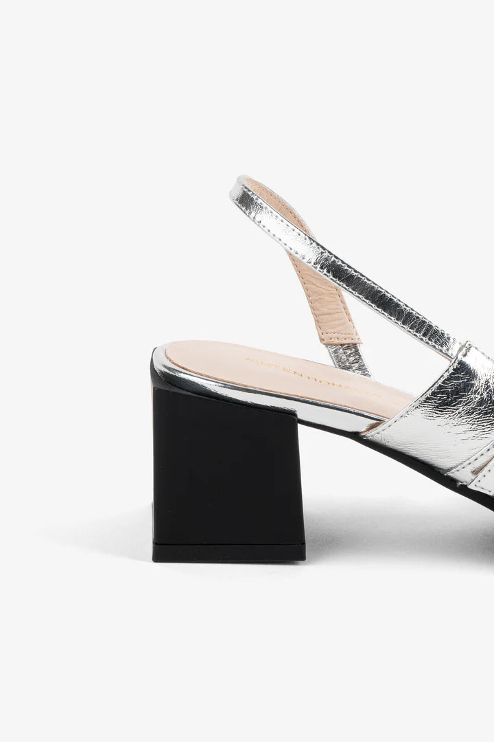 Metallic Marche Slingback Mary Jane