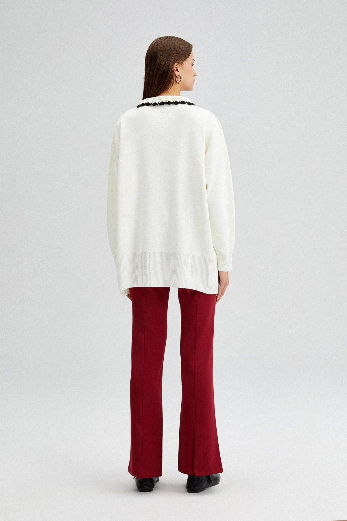 Ernesta Crocheted Sweater