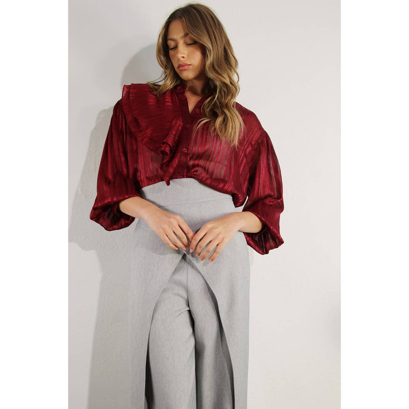 Arena Ruffle Blouse