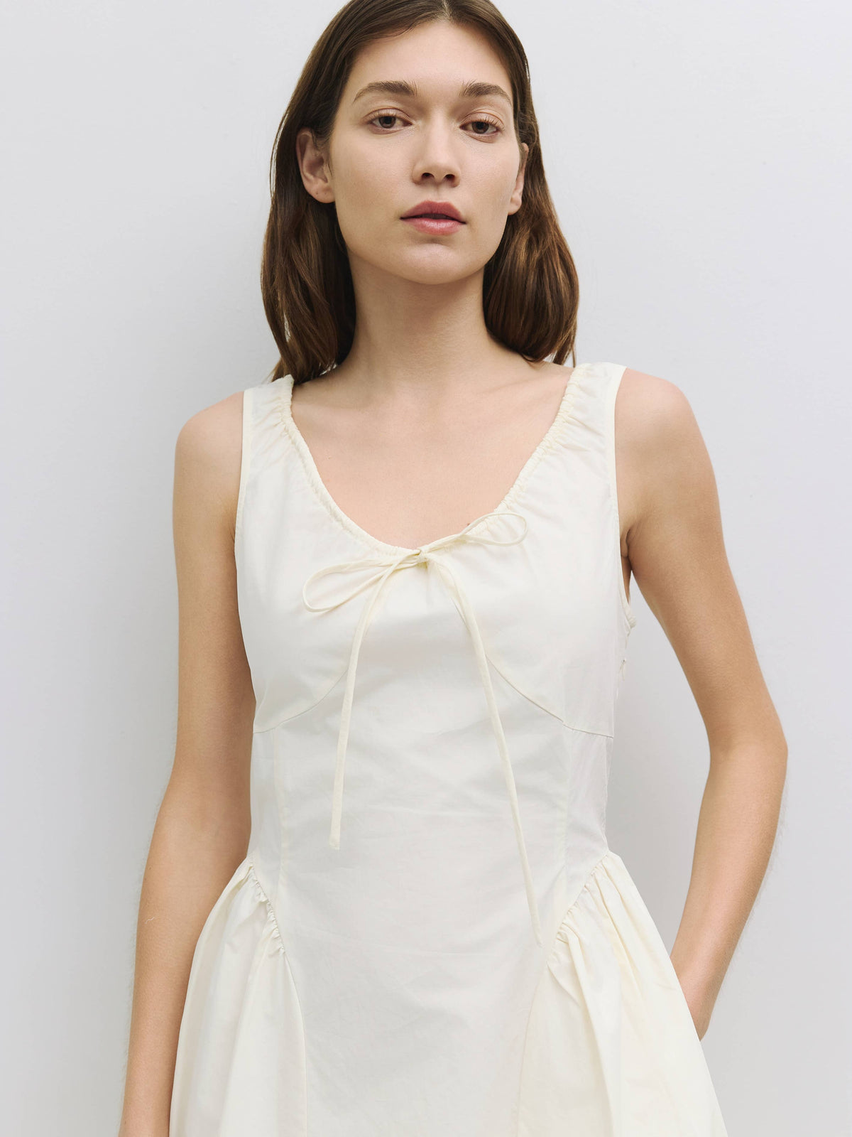 Anika Dress in Cream