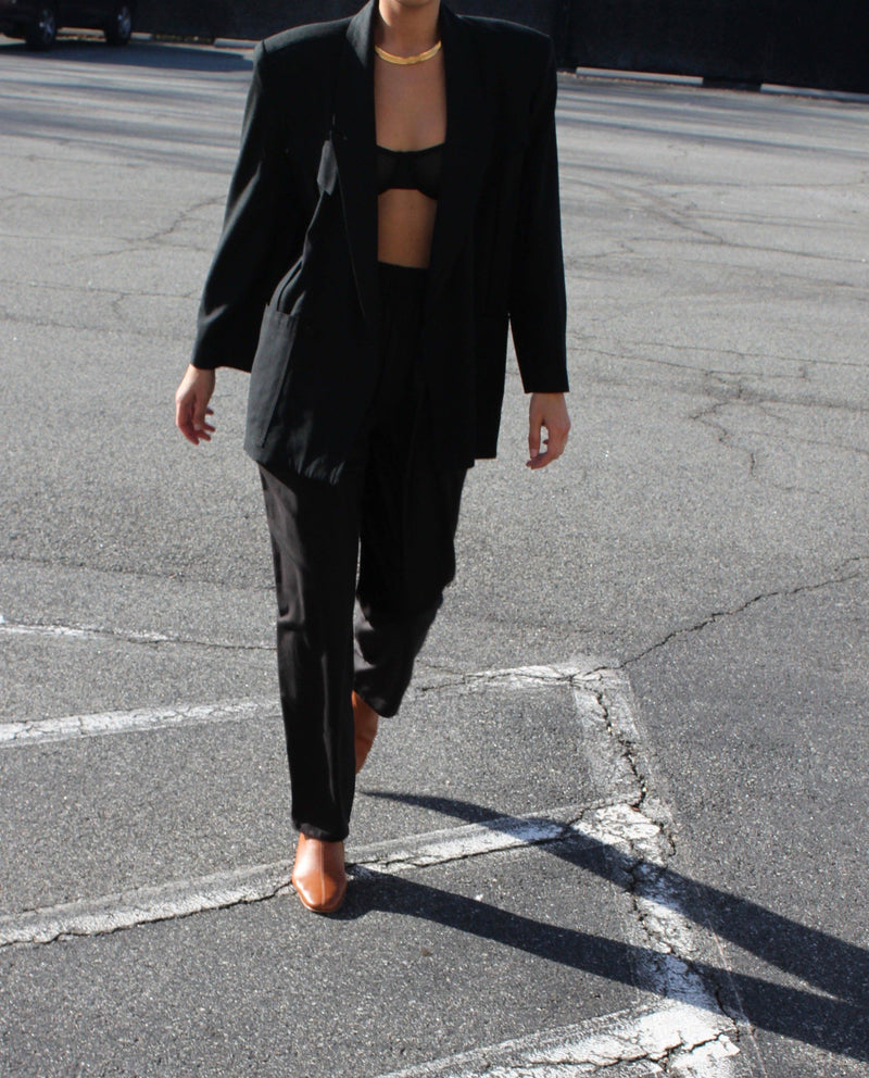 Lena Raw Silk Pant