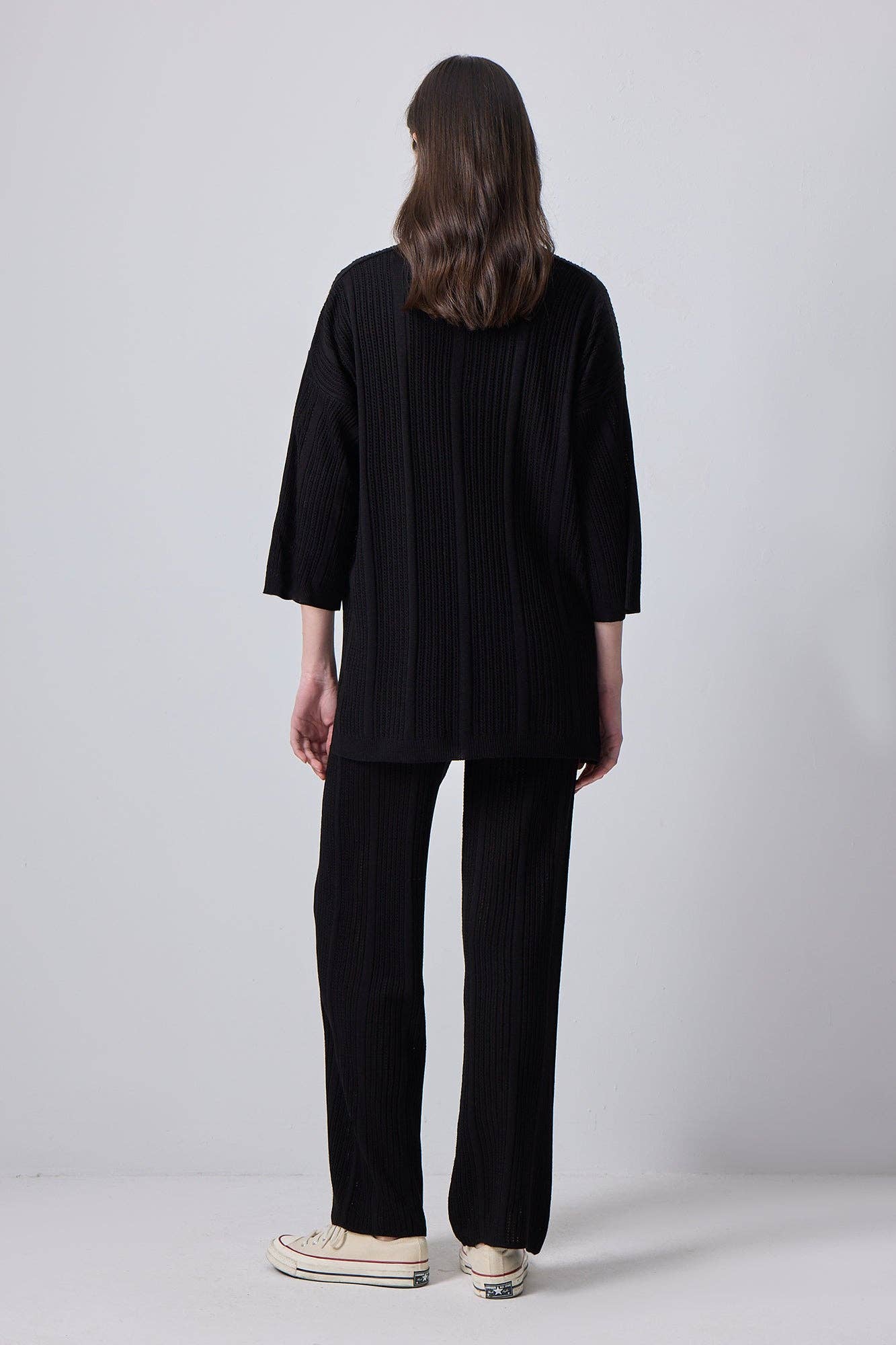 Black Knit Pants