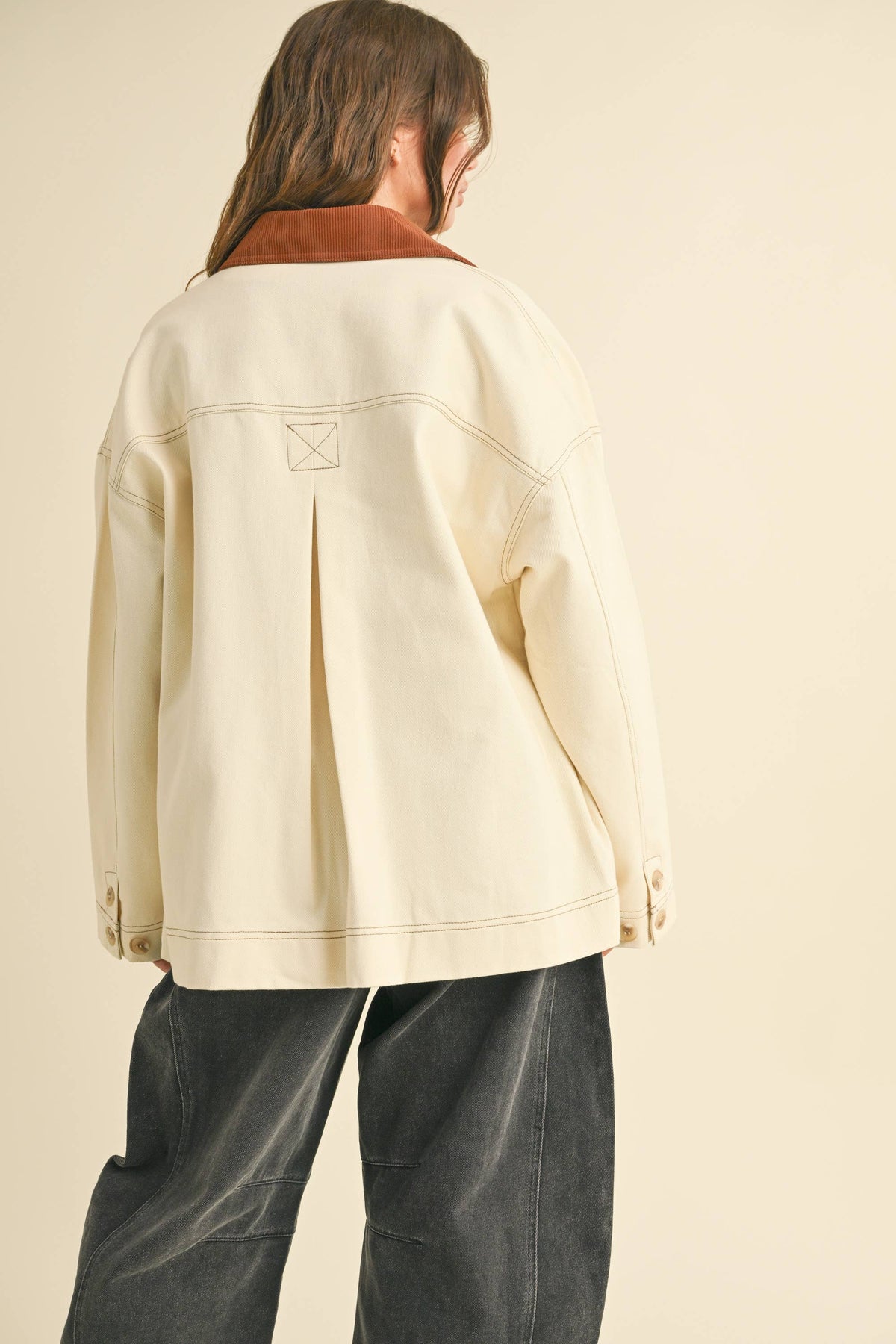 Rosie Collared Cotton Jacket