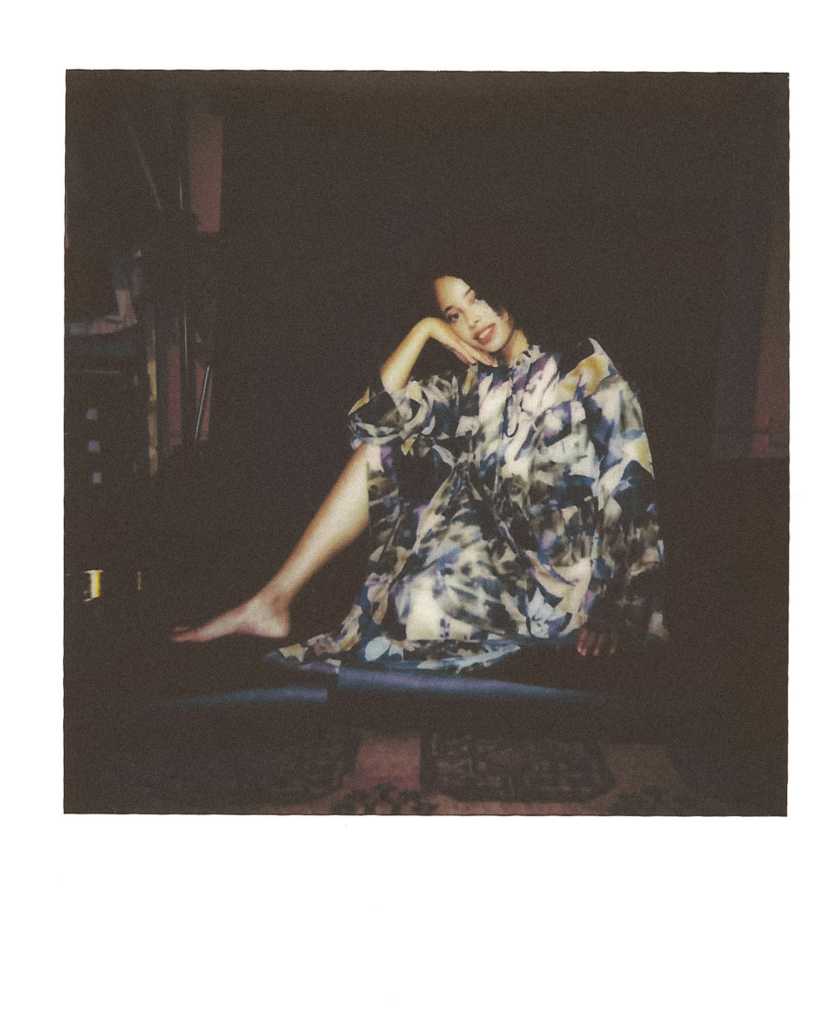 Helen Frilled Chiffon Dress