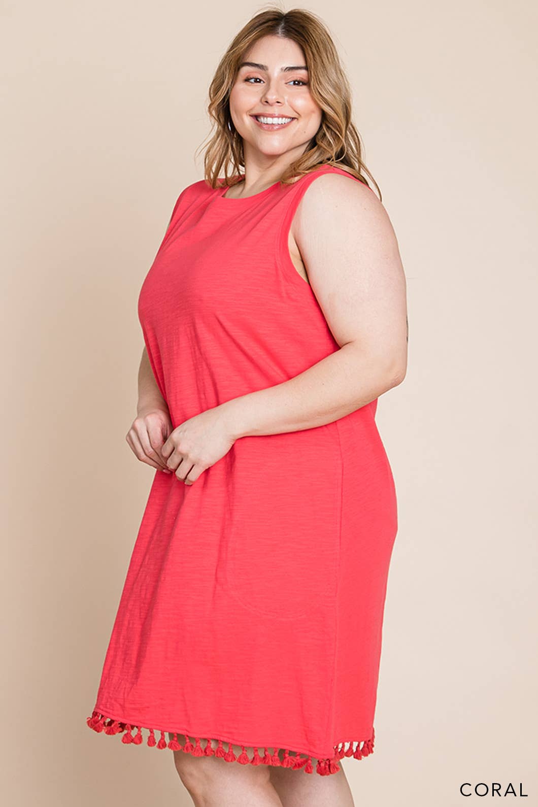 Joy Dress / Coral