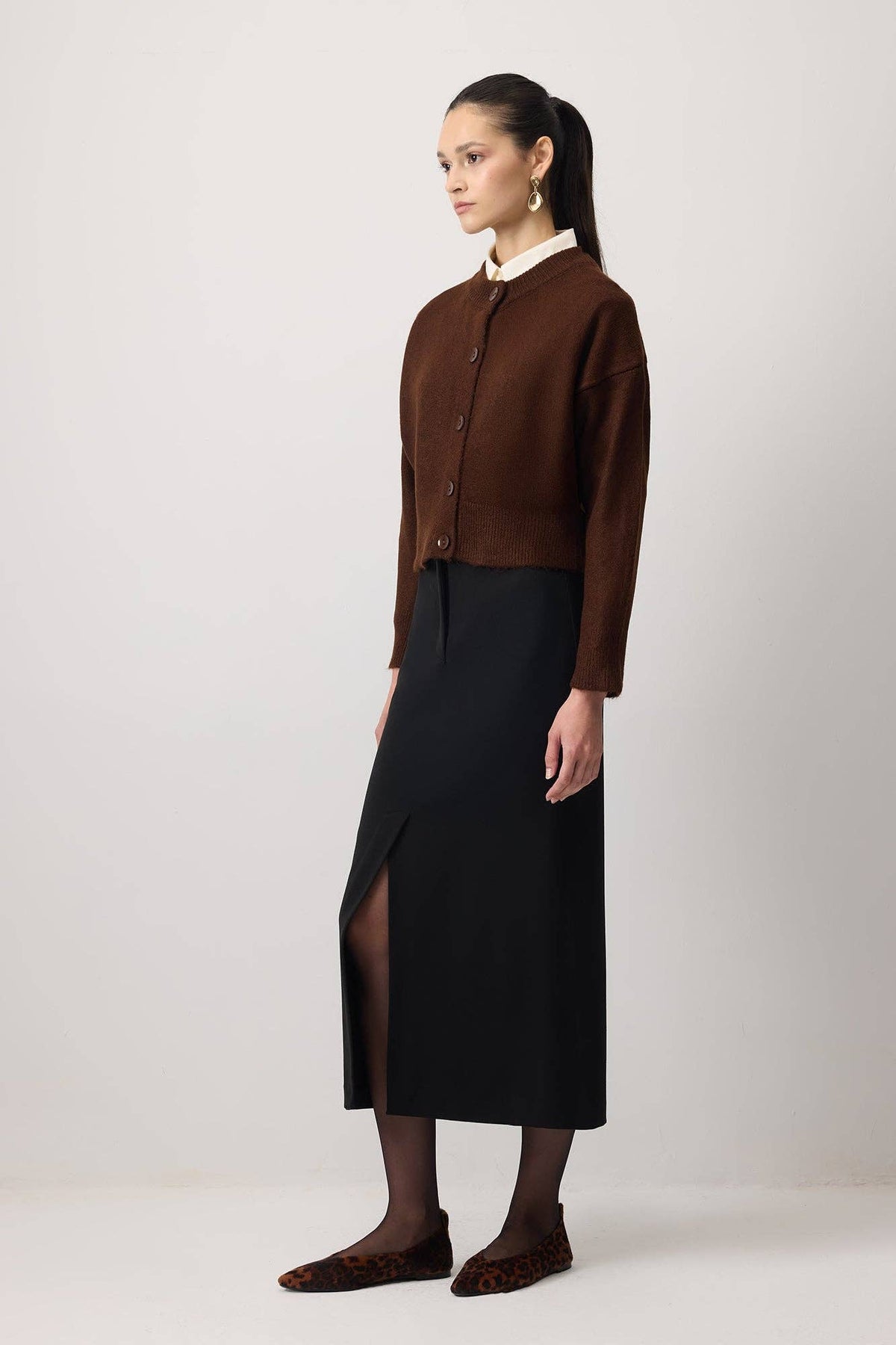 Nadine Cardigan / Umber