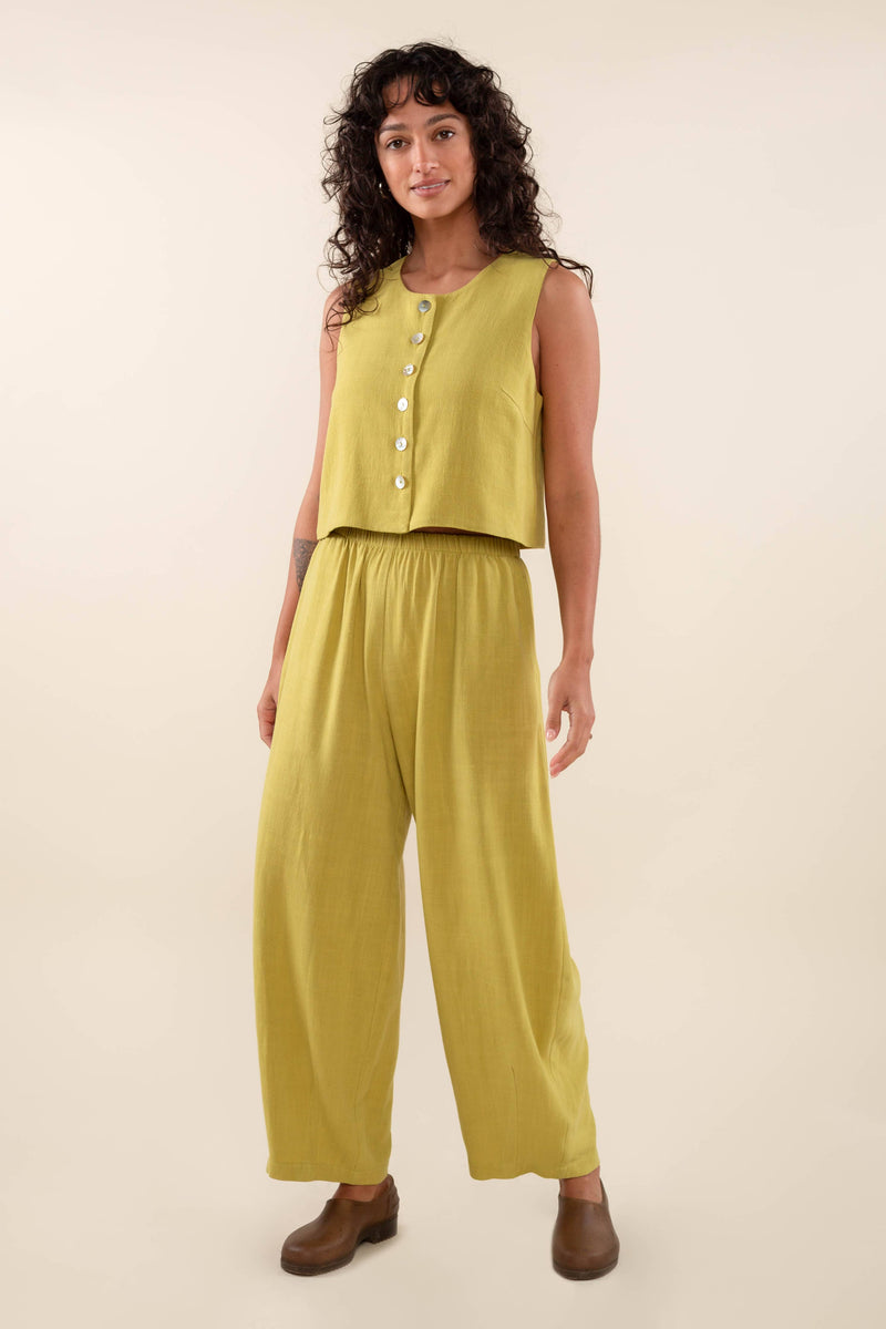 Linen Lantern Pant