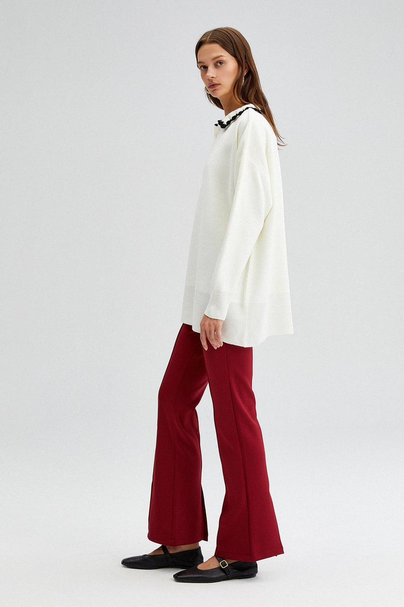 Ernesta Crocheted Sweater