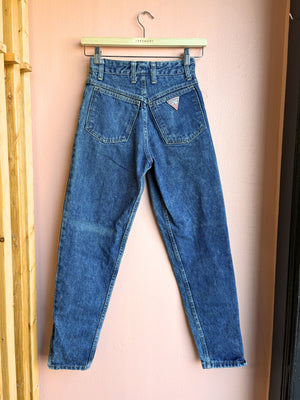 Vintage Guess Tapered Jeans / Sz 27