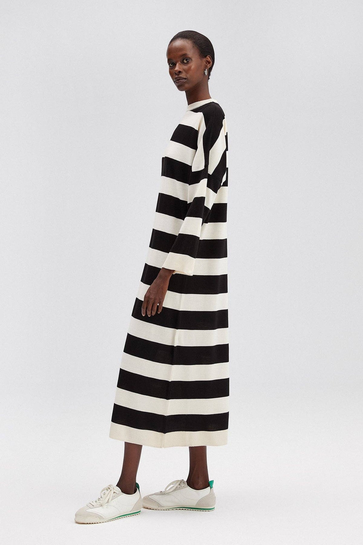 Ester Knit Striped Dress