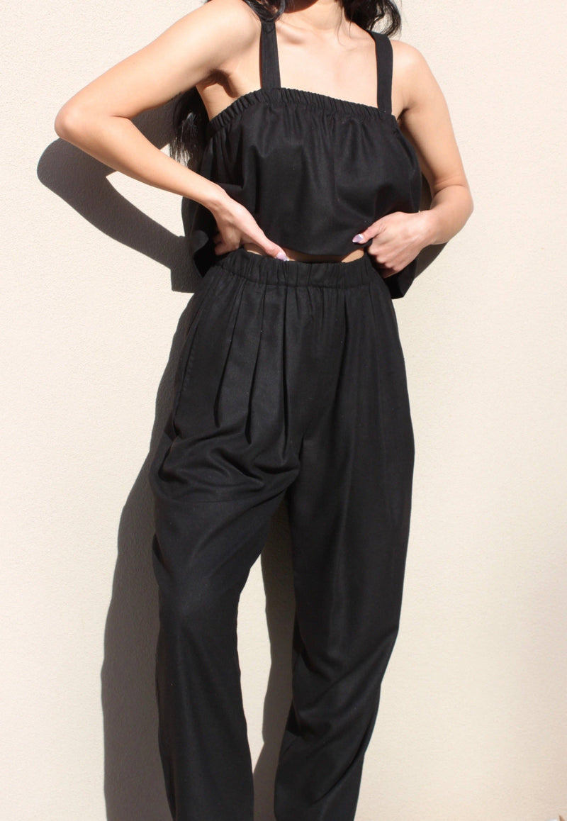 Lena Raw Silk Pant