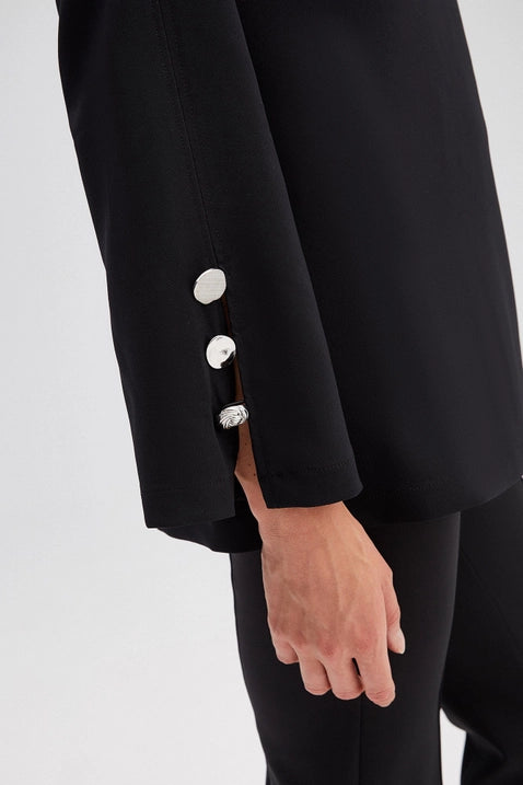 Studded Poplin Shirt