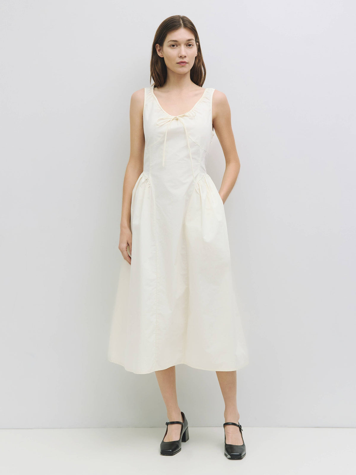 Anika Dress in Cream