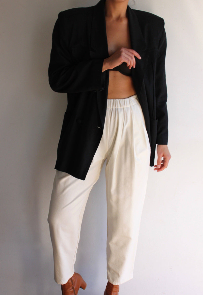 Lena Raw Silk Pant