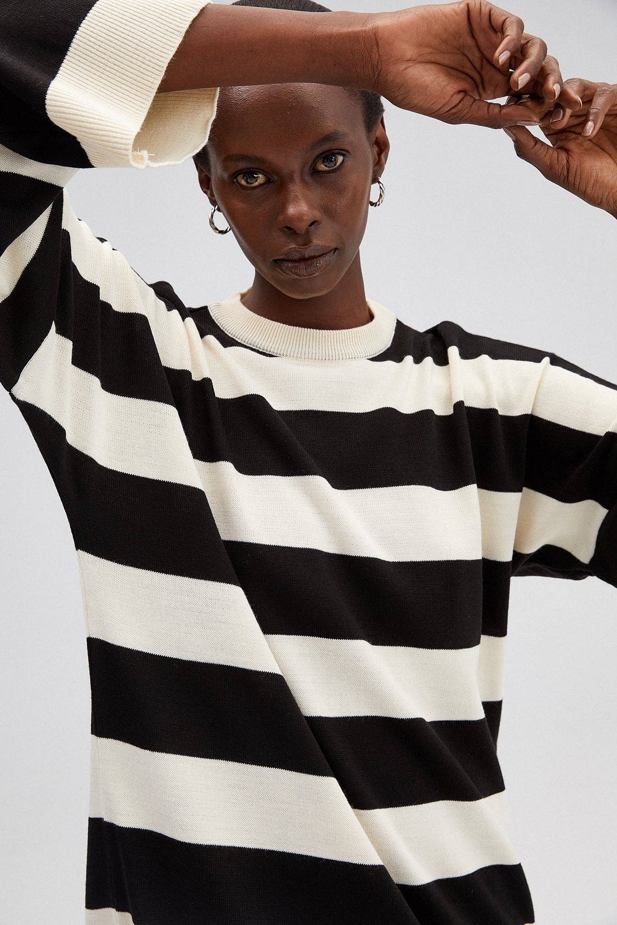 Ester Knit Striped Dress