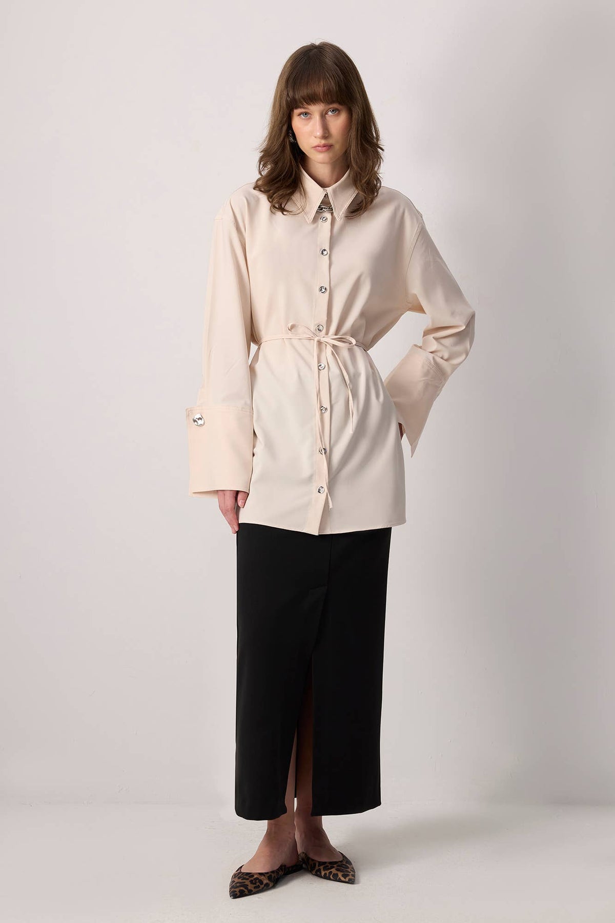 Maia Belted Shirt