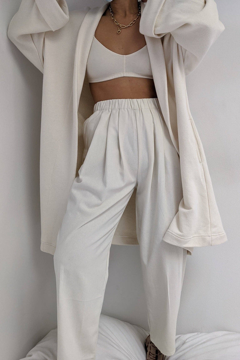 Lena Raw Silk Pant