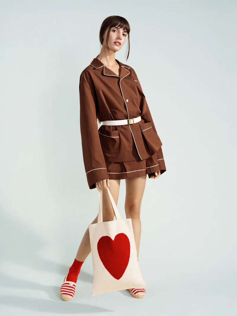 Knit Love Tote Bag