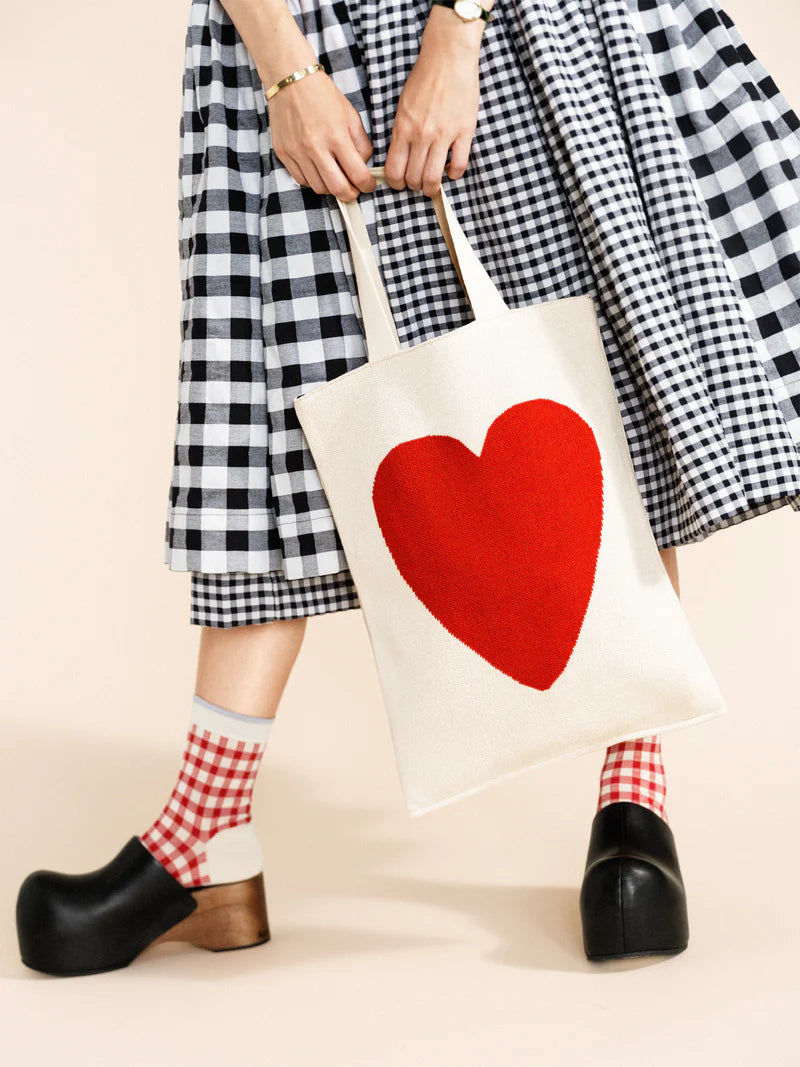 Knit Love Tote Bag