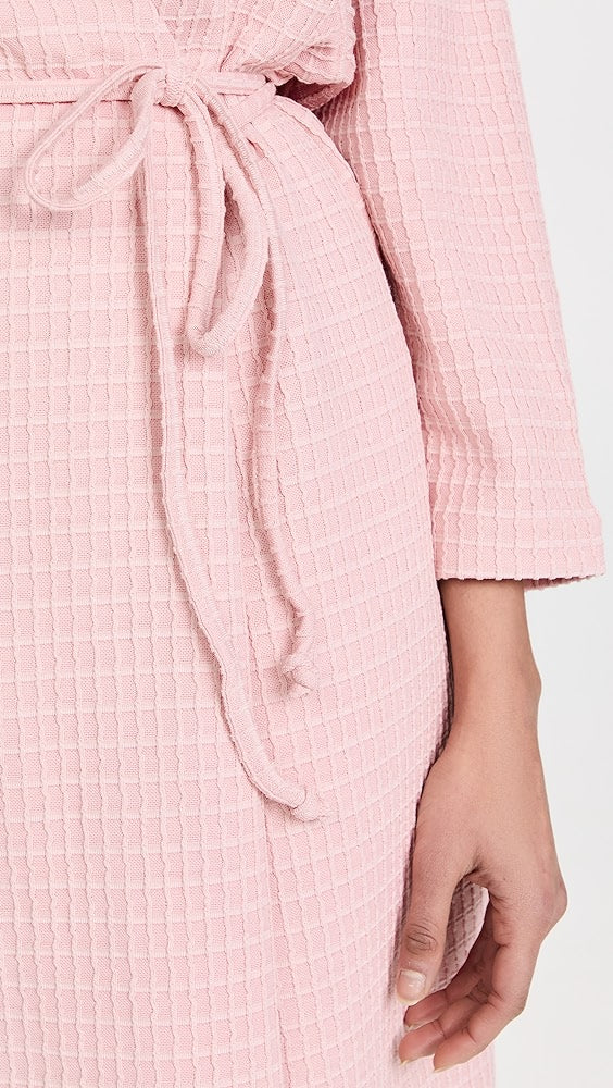 Mara Hoffman Tiffany Wrap Dress / Pink / Small