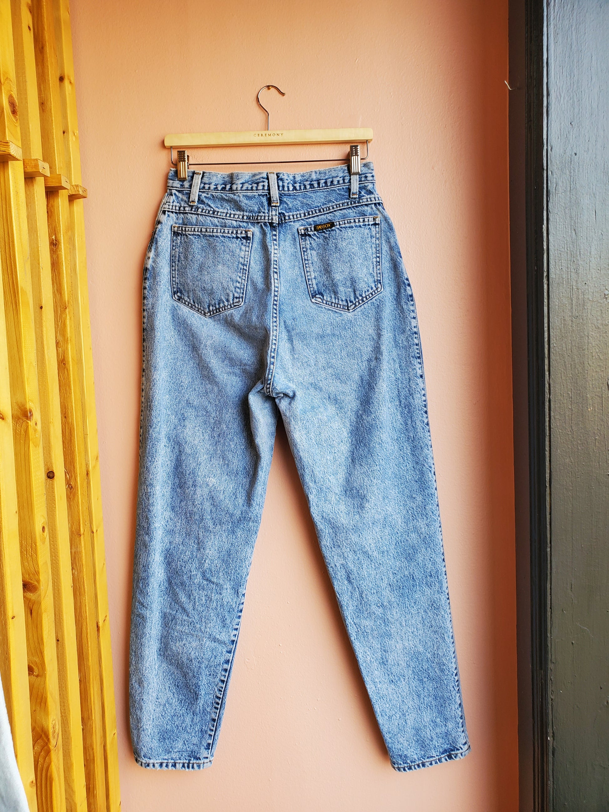 Vintage Sasson Light Wash Jeans / Sz 14