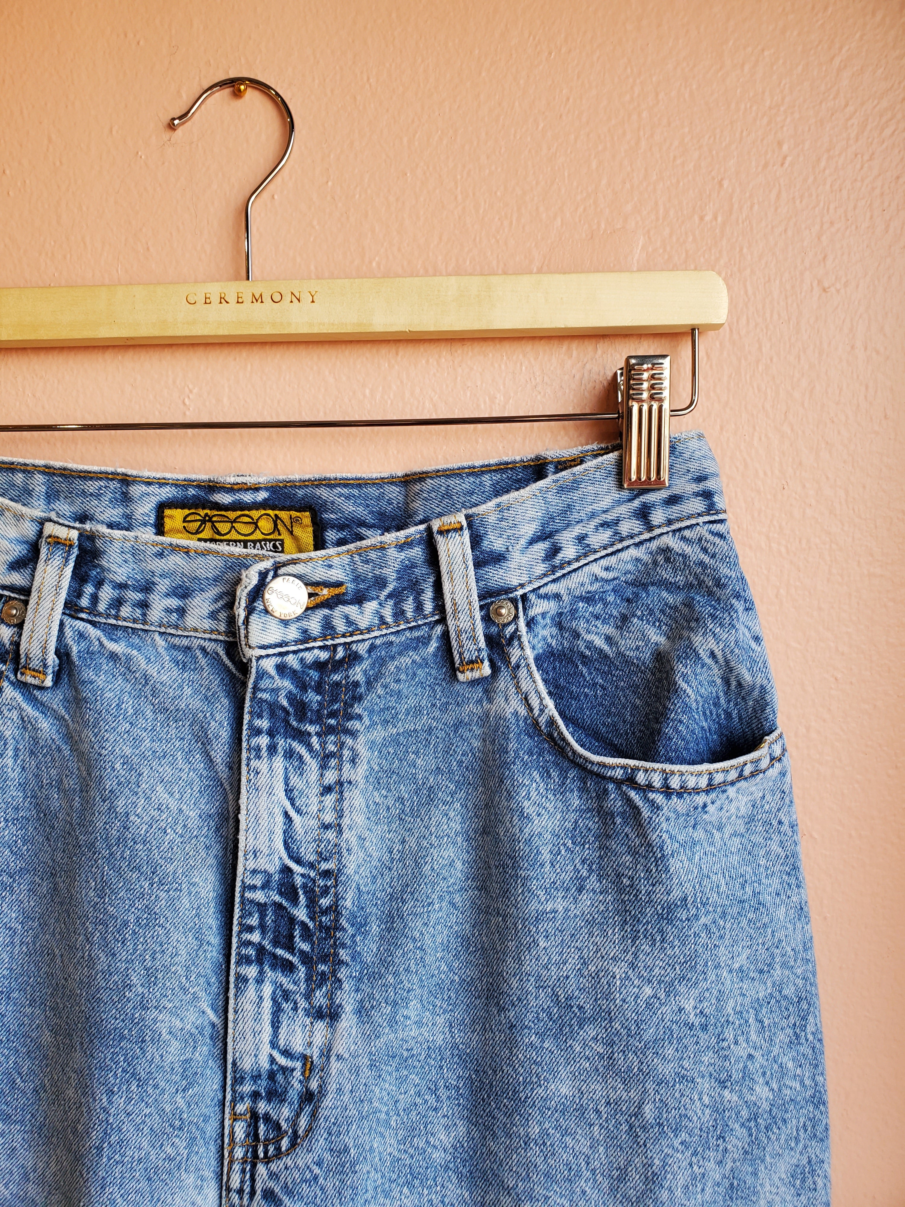 Vintage Sasson Light Wash Jeans / Sz 14