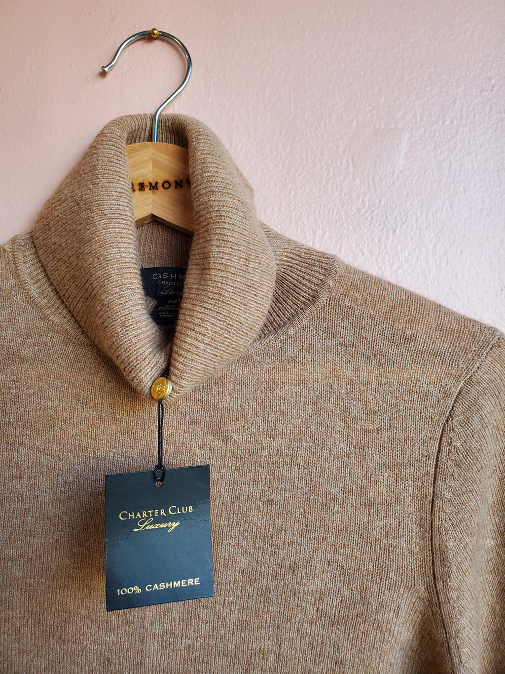 Charter Club Cashmere Sweater / Size Petite M