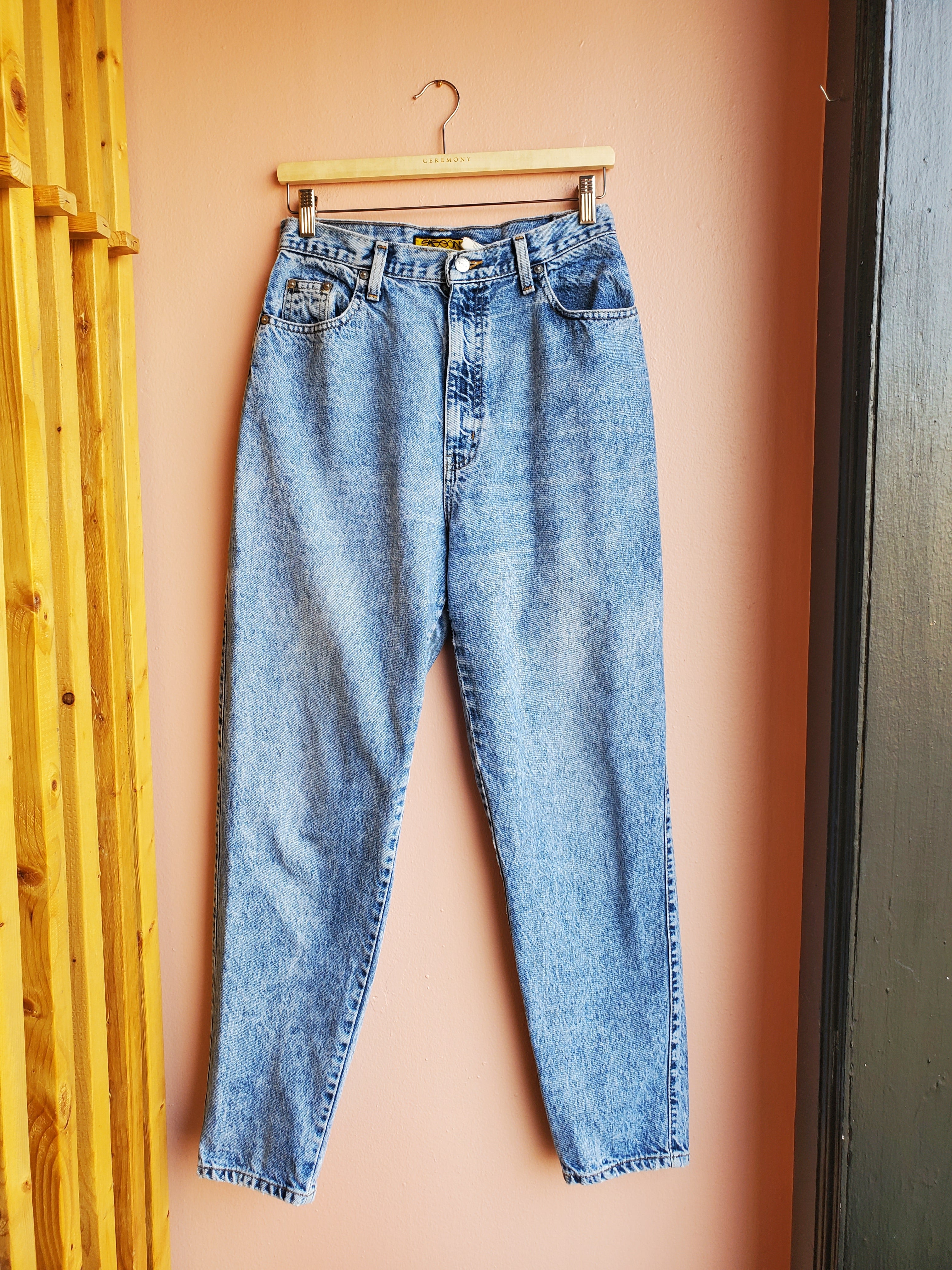 Vintage Sasson Light Wash Jeans / Sz 14